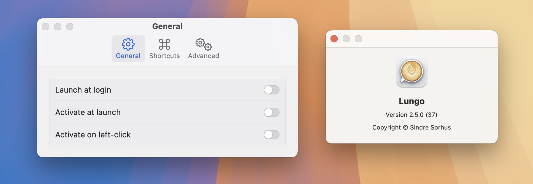Lungo for Mac v2.5.0 防止休眠软件 免激活下载-1 Lungo for Mac v2.5.0 防止休眠软件 免激活下载-1