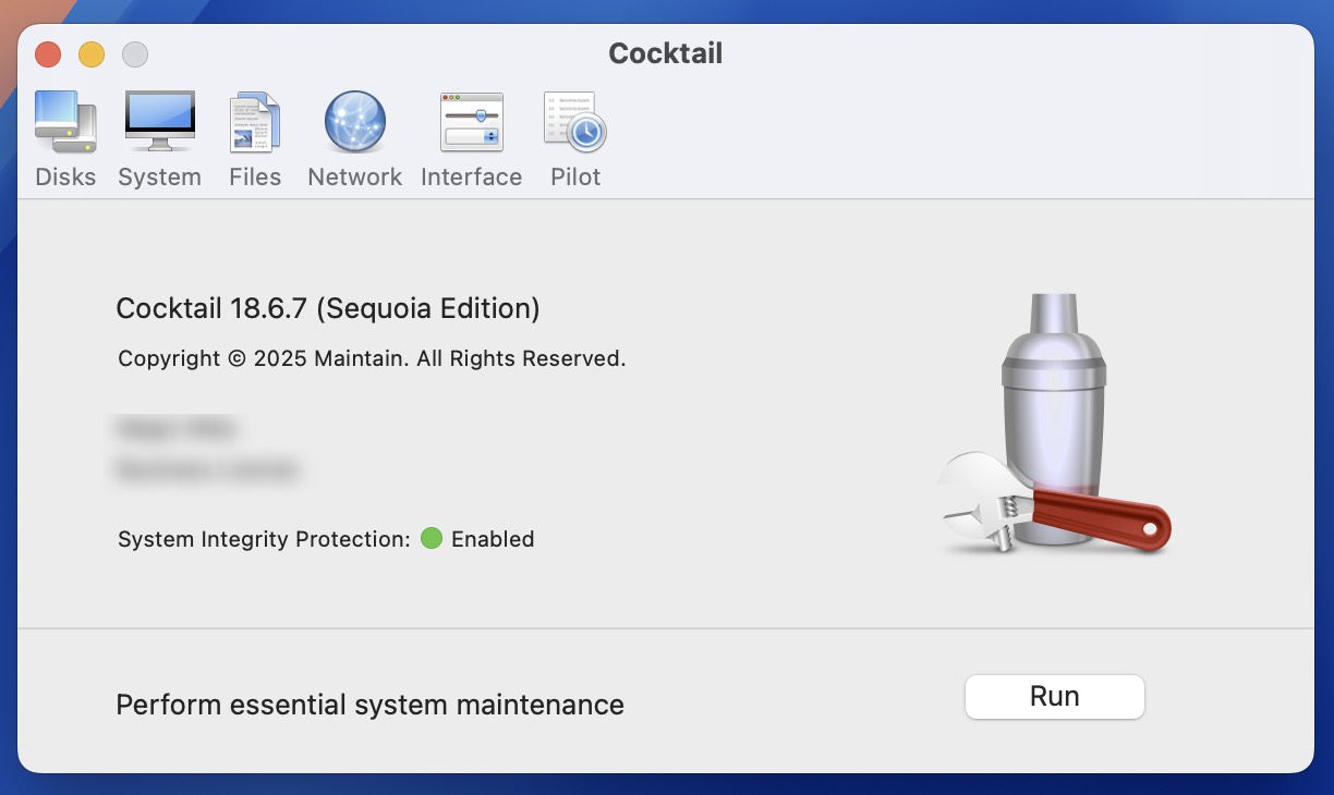 Cocktail for Mac v18.7 系统清理优化软件 免激活下载-1 Cocktail for Mac v18.7 系统清理优化软件 免激活下载-1