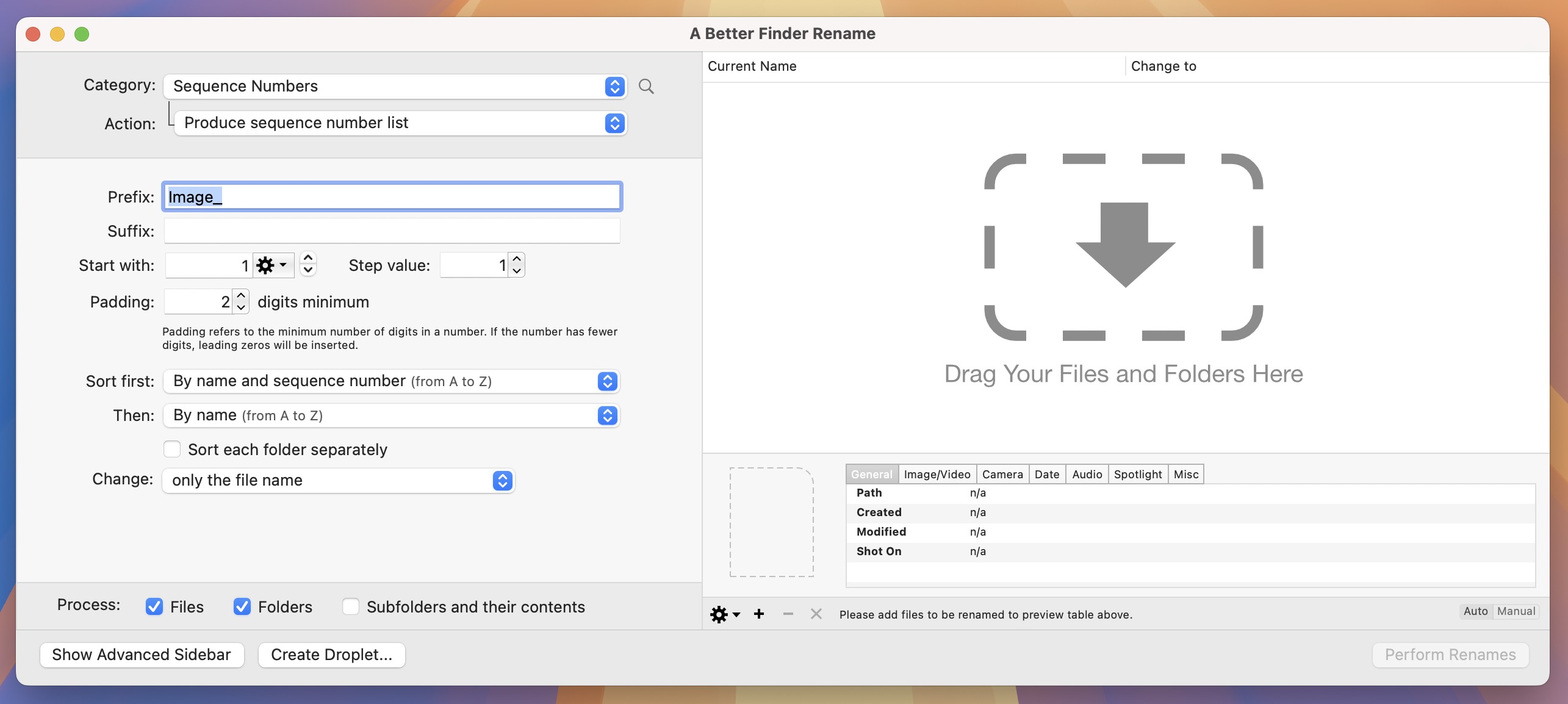 A Better Finder Rename for Mac v12.13 强大的批量重命名工具 免激活下载-1 A Better Finder Rename for Mac v12.13 强大的批量重命名工具 免激活下载-1