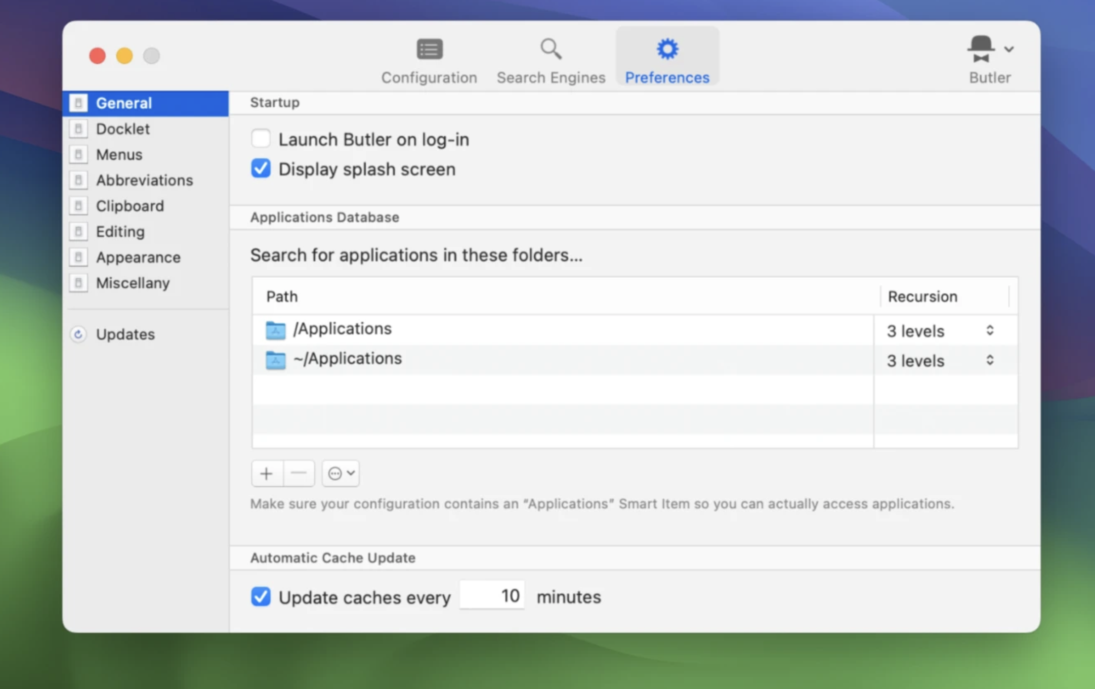 Butler for Mac v4.4.8 文件启动器 破解版-1