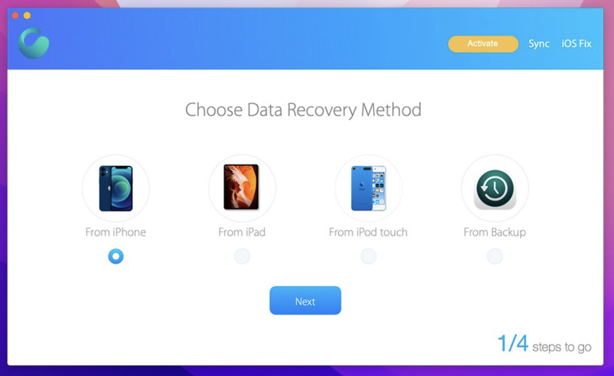 Omni Recover for Mac v3.6.5 iPhone数据恢复工具 激活版-1