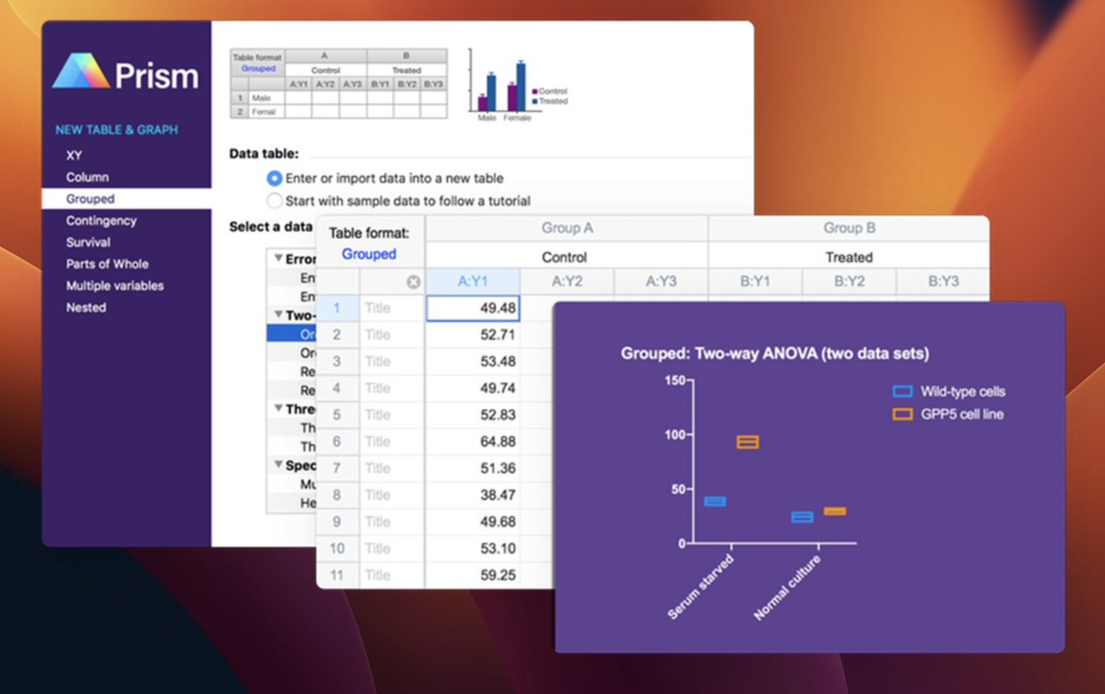 Graphpad prism for Mac v10.2.1 专业医学绘图工具 破解版-1