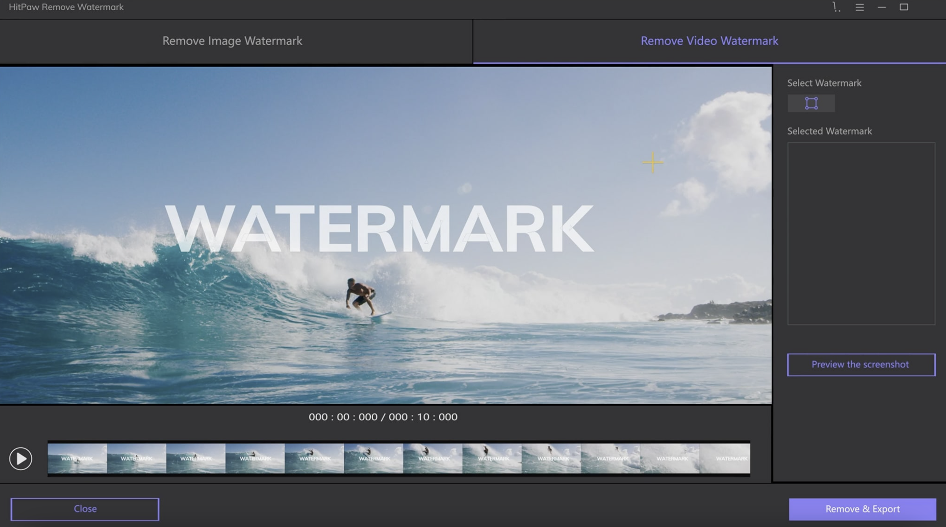 HitPaw Watermark Remover for Mac v2.4.4 图片视频水印去除工具 破解版-1