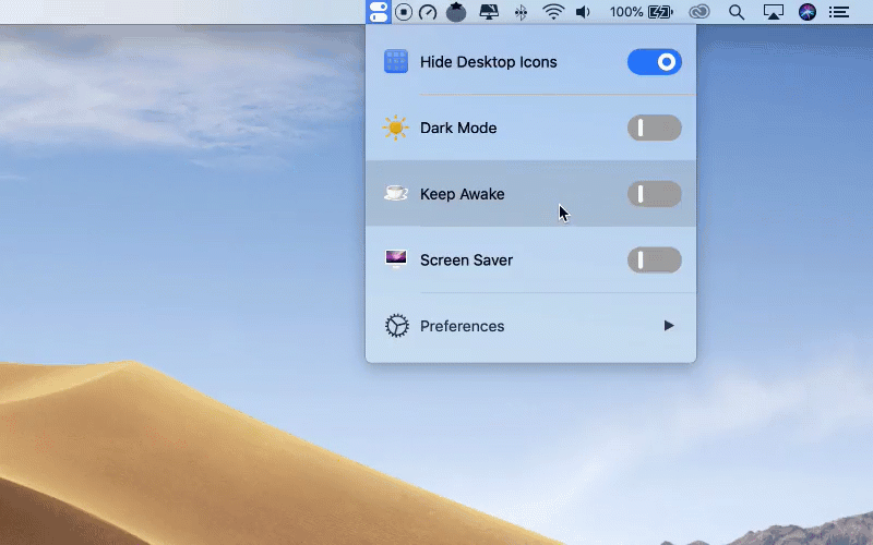 One Switch for Mac v1.34.1 系统功能快速开关工具 破解版-4