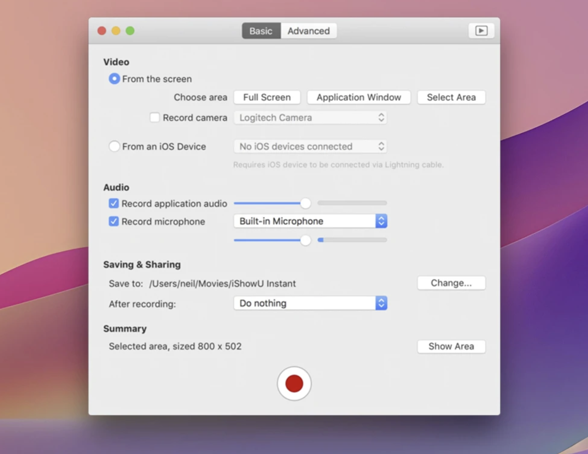 iShowU Instant for Mac v1.4.19 强大的实时屏幕录像工具 激活版-1