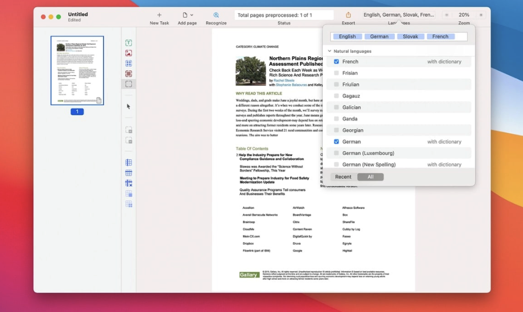 ABBYY FineReader PDF for Mac v15.2.14 PDF处理工具 破解版-1