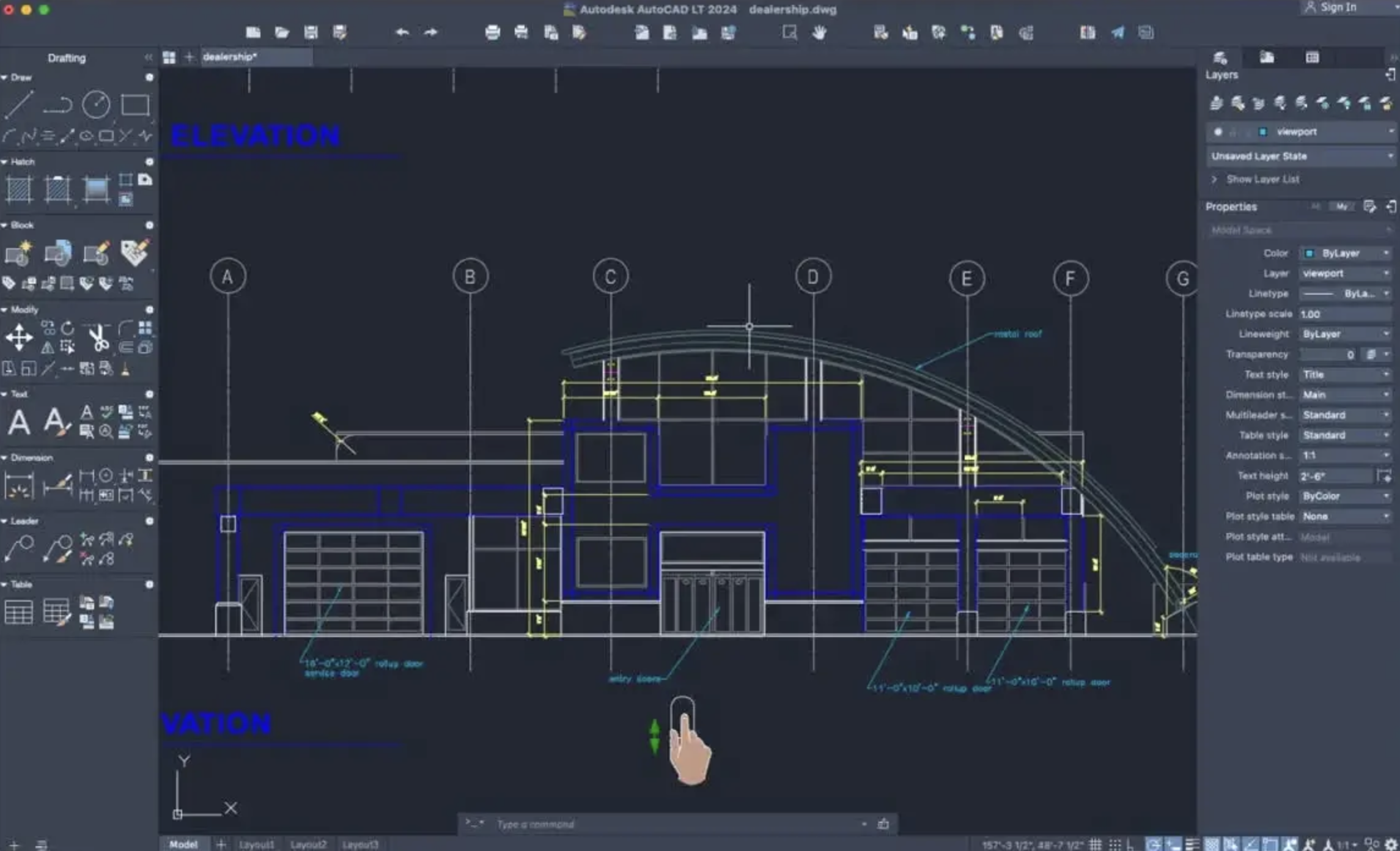 AutoCAD 2024 for Mac v2024.1.1 CAD设计绘图工具 破解版-1