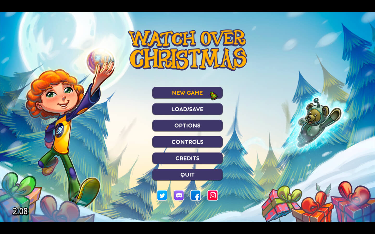 熊孩子的圣诞节 Watch Over Christmas for Mac v2.08 英文原生版-1