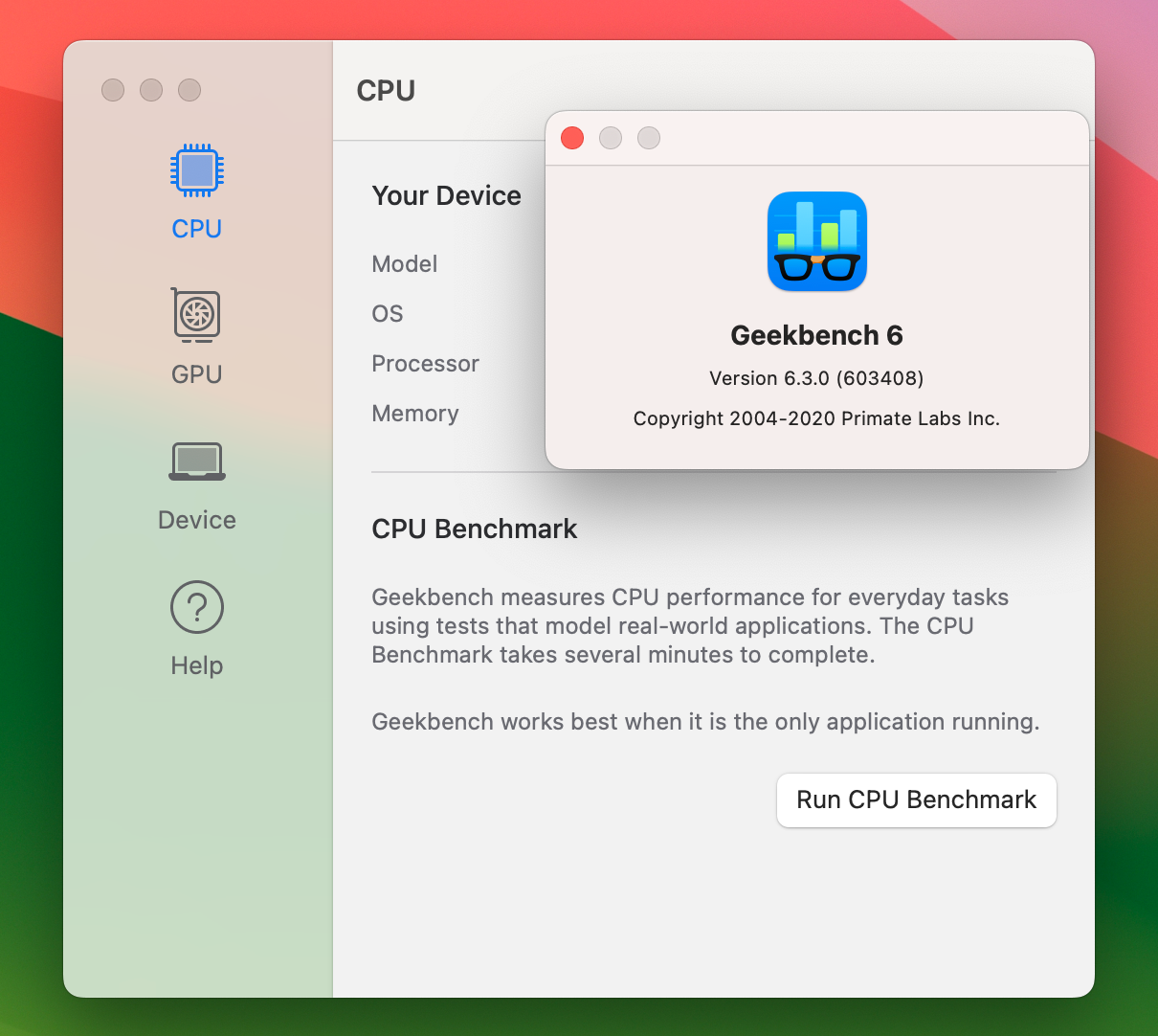 Geekbench 6 for Mac v6.3.0 系统性能检测工具 免激活下载-1