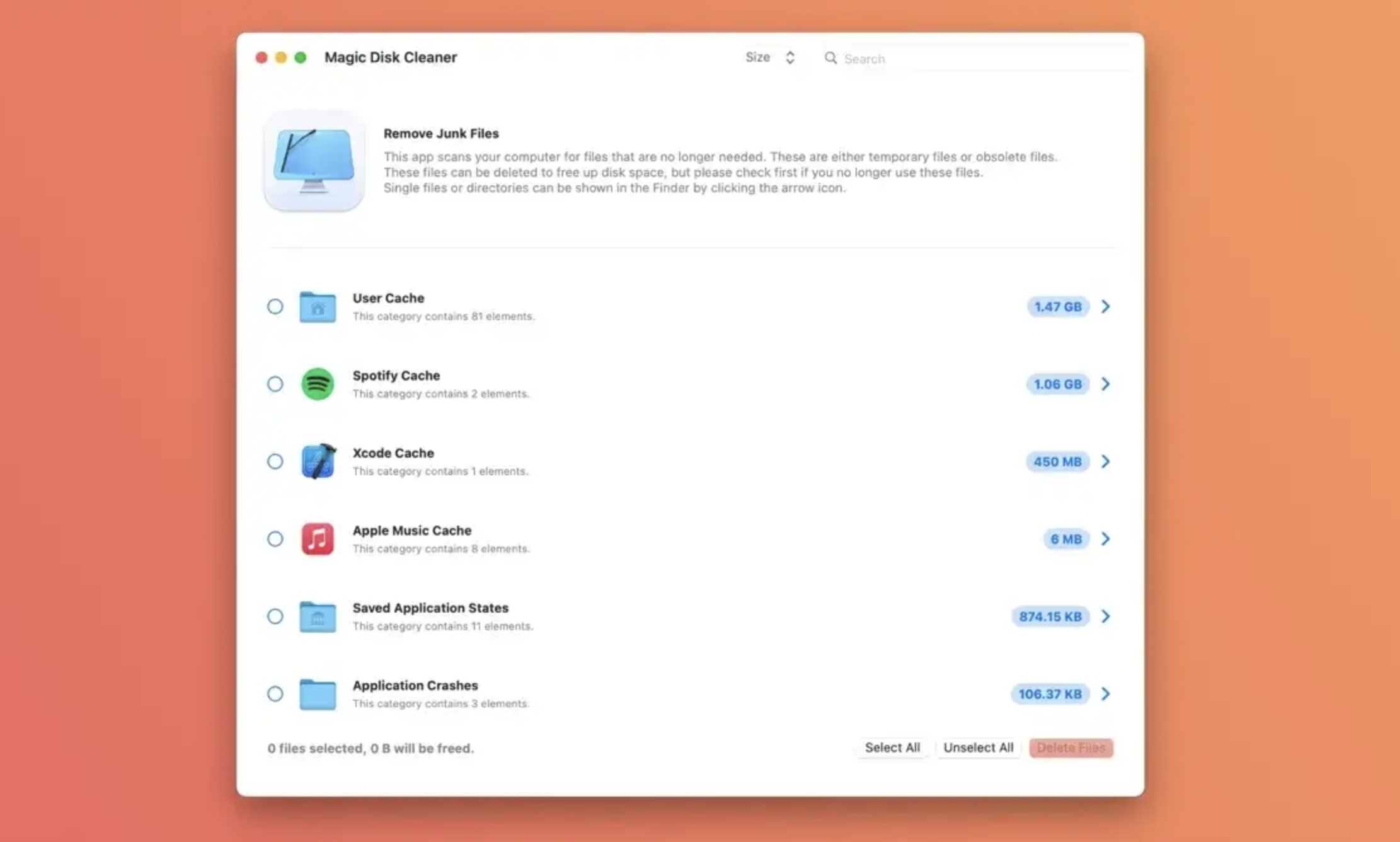 Magic Disk Cleaner for Mac v2.7.2 磁盘垃圾清理工具 激活版-1