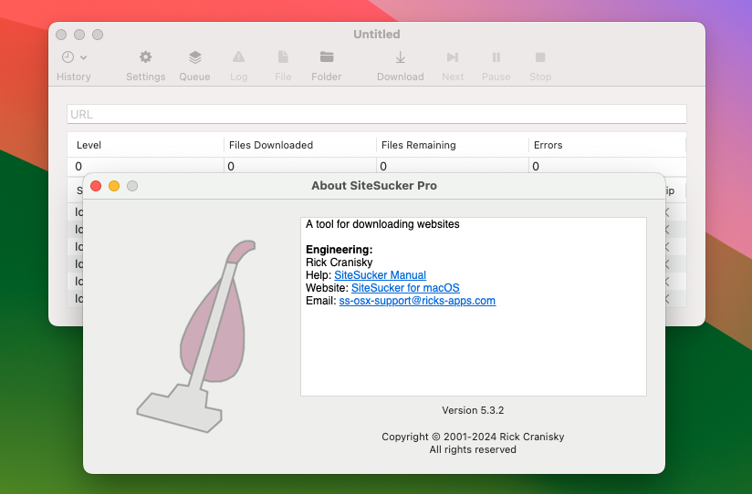 SiteSucker Pro for Mac v5.3.2 网站下载工具 激活版-1