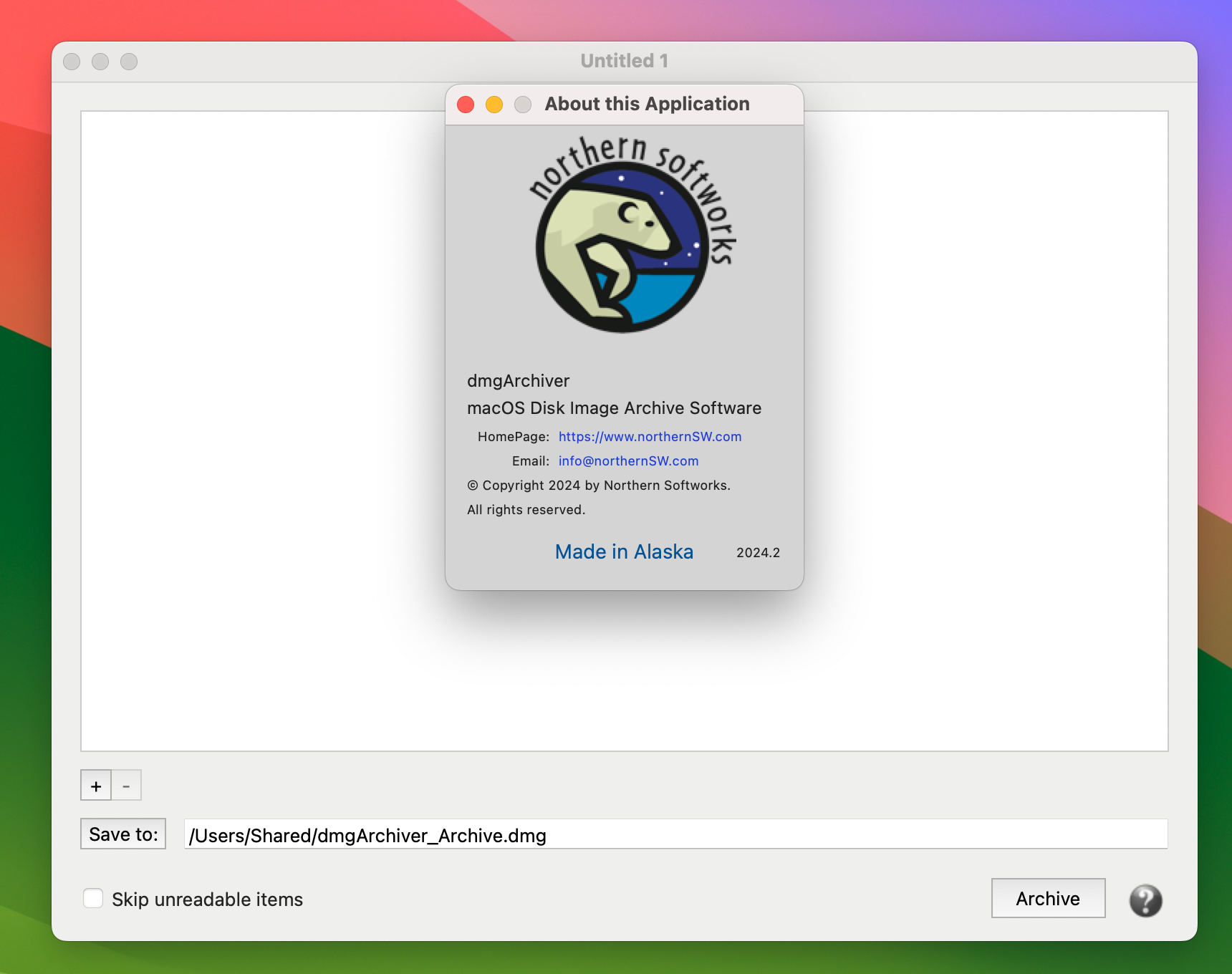 dmgArchiver for Mac v2024.2 简单易用的压缩存档软件 激活版-1