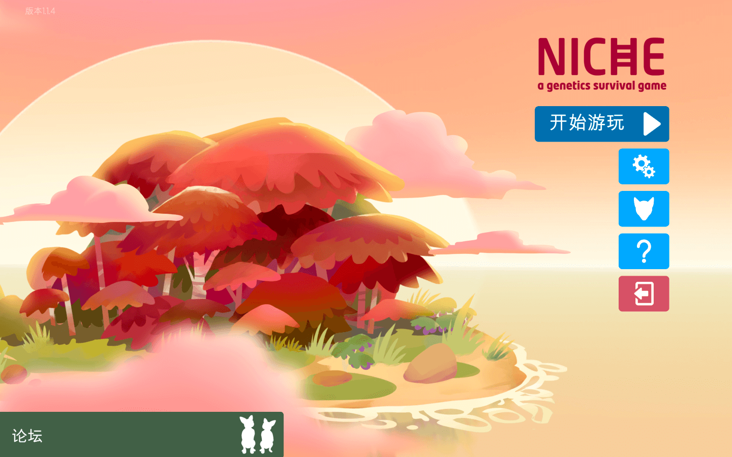 生态位：遗传学生存游戏 Niche – a genetics survival game for Mac v1.2.10 中文原生版-1