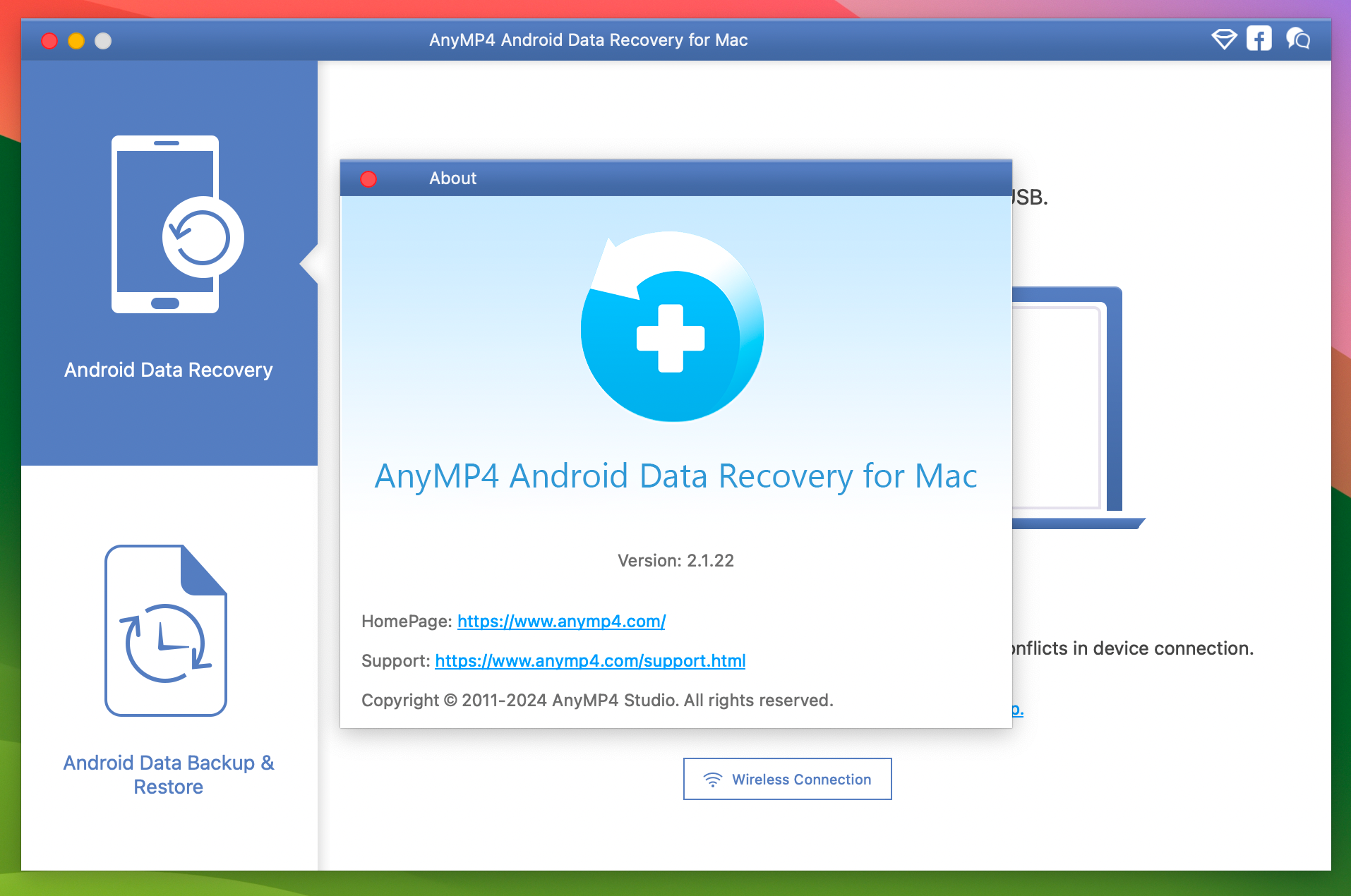 AnyMP4 Android Data Recovery for Mac v2.1.16 安卓数据恢复软件 免激活下载-1