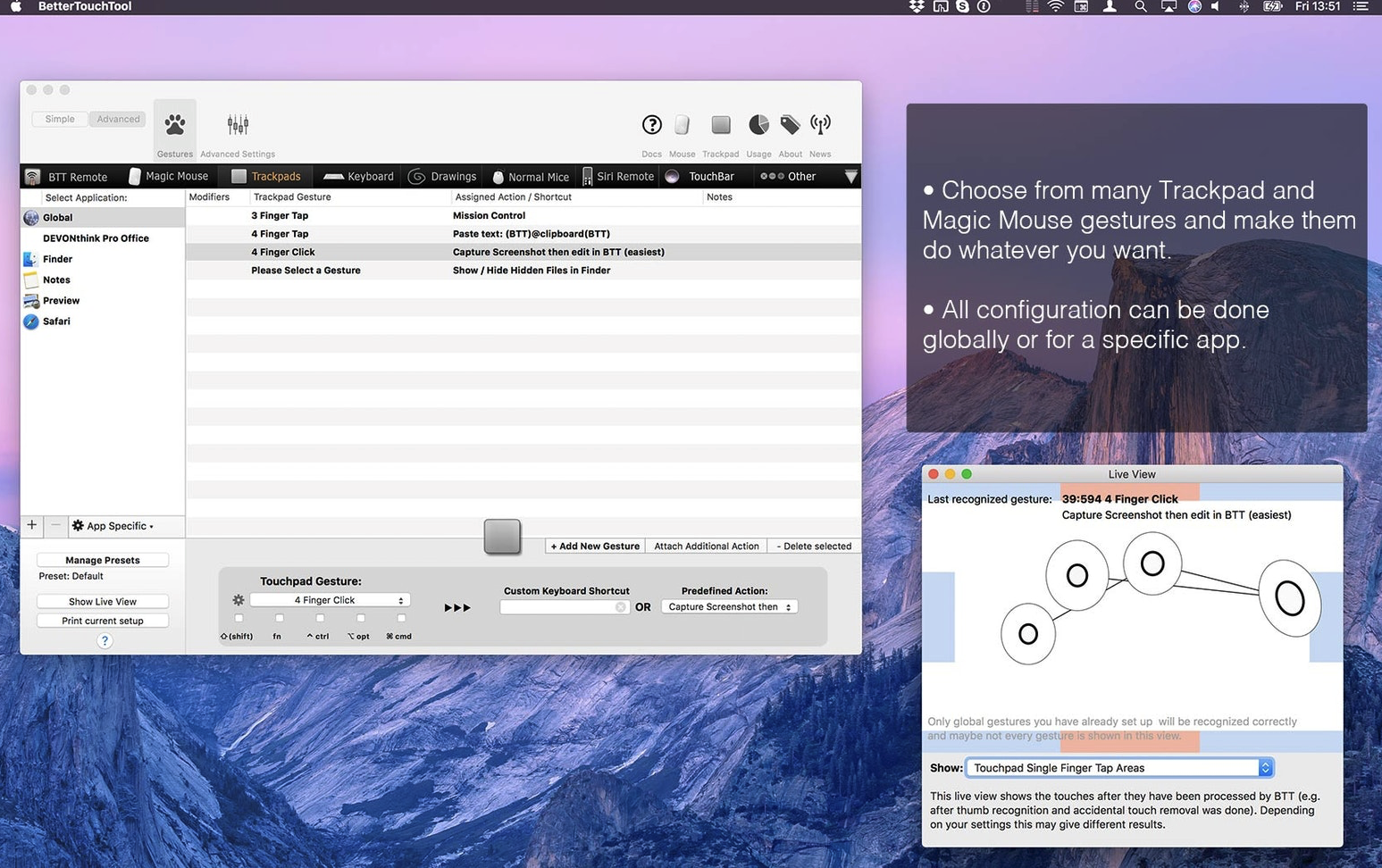 Bettertouchtool for Mac v4.443 鼠标增强软件 破解版-1