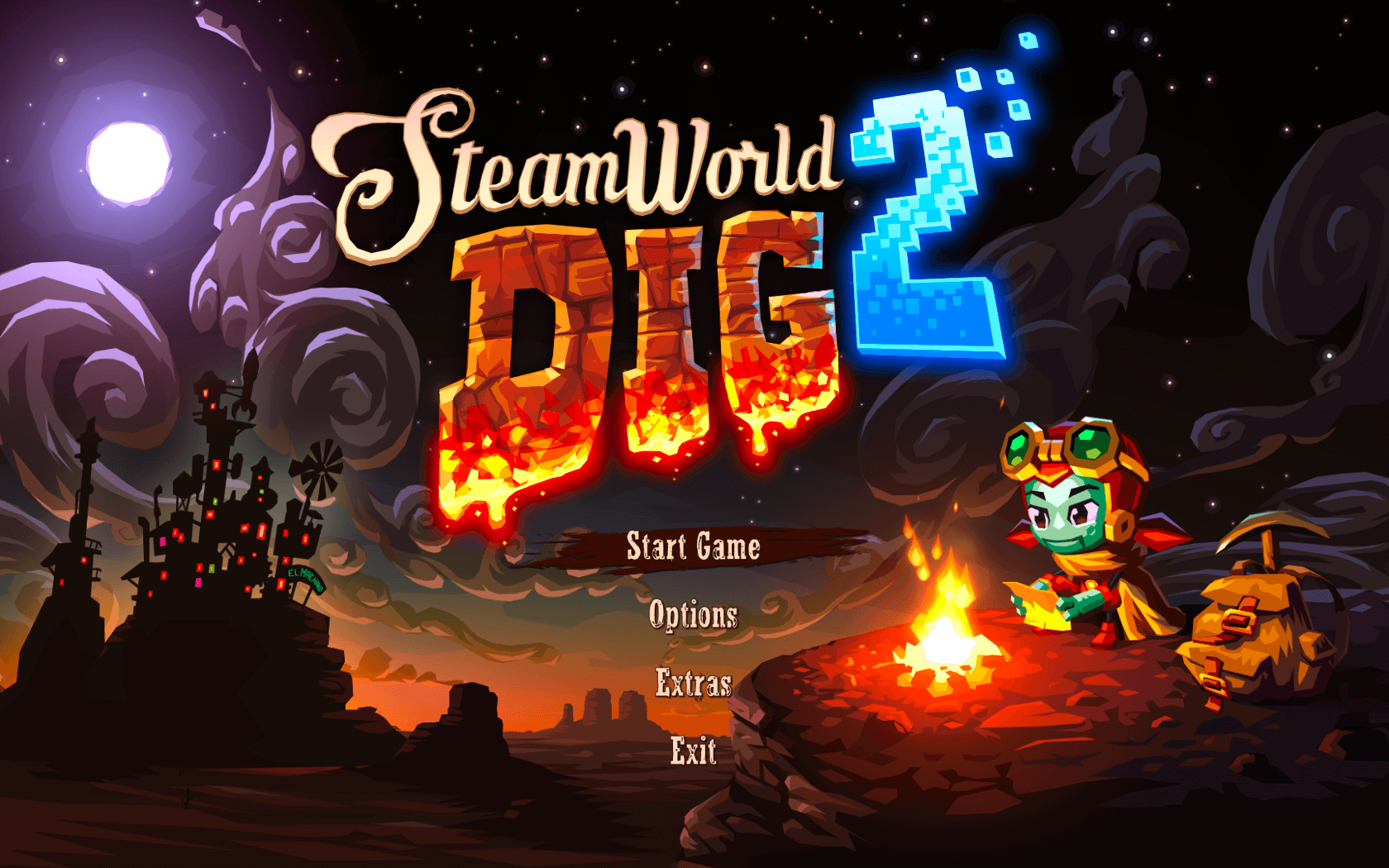 蒸汽世界：挖掘2 SteamWorld Dig 2 for Mac v1.1 英文原生版-1