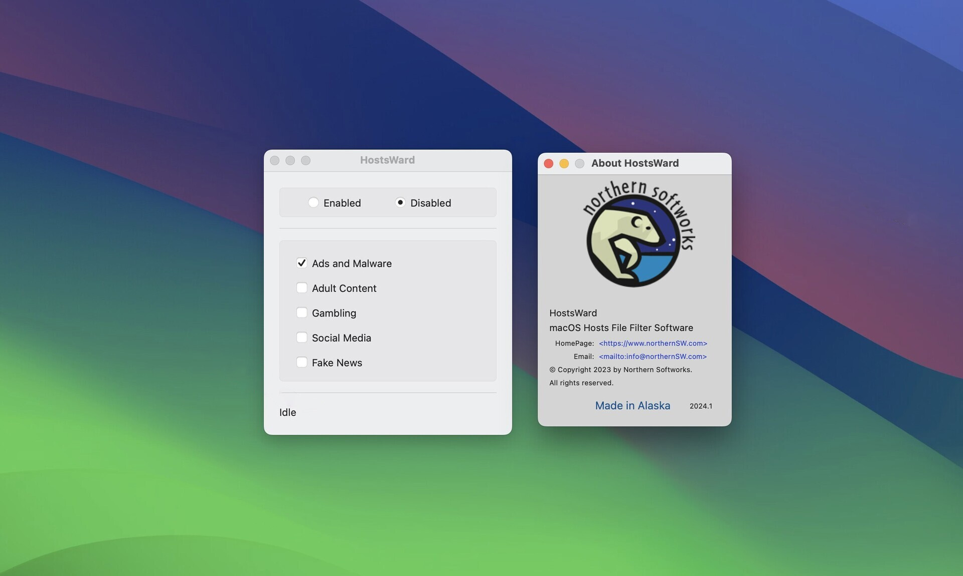 HostsWard for Mac v2024.1 macOS广告拦截软件 免激活下载-1