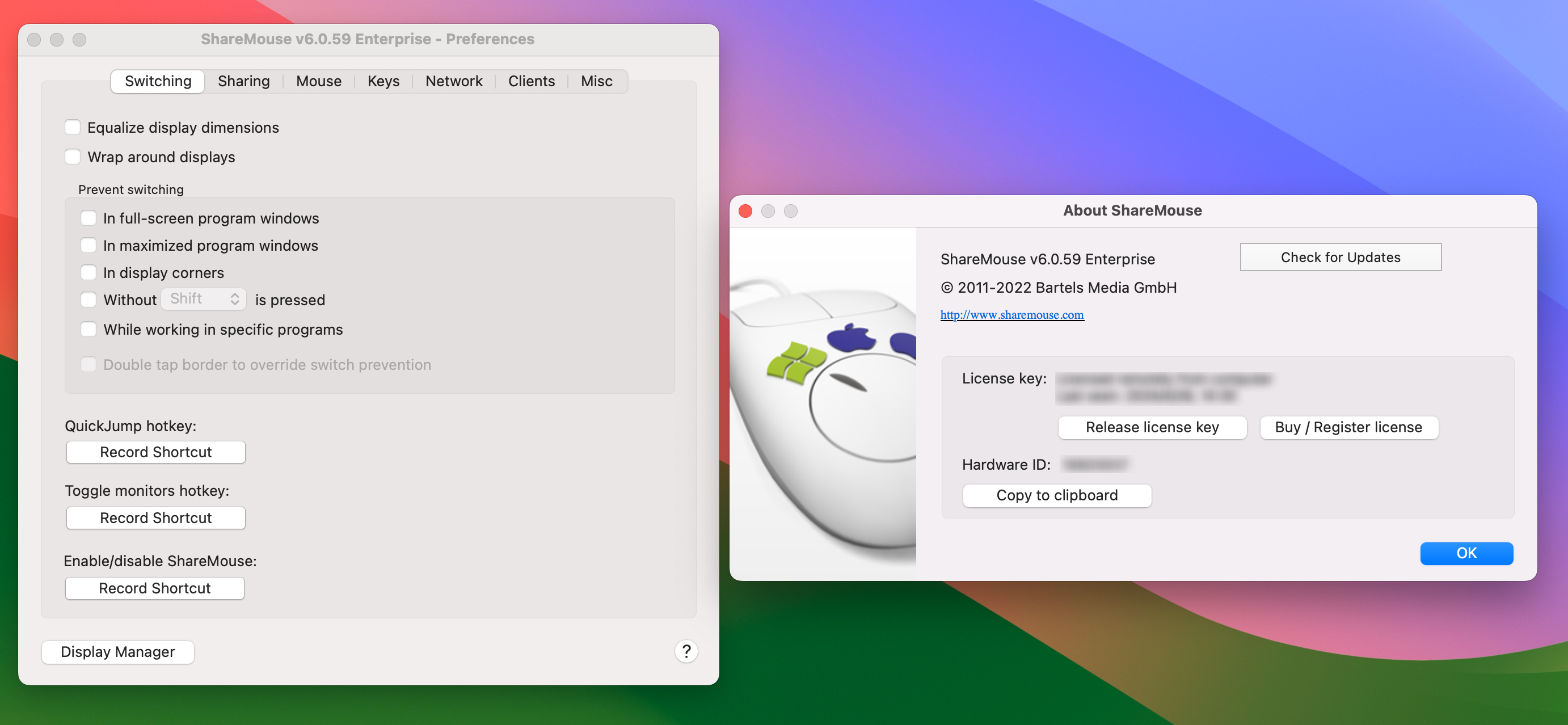 ShareMouse for Mac v6.0.59 鼠标键盘共享 免激活下载-1