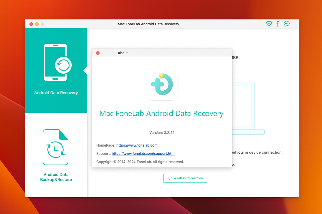FoneLab Android Data Recovery for Mac v3.2.22 安卓数据恢复工具 免激活下载-1