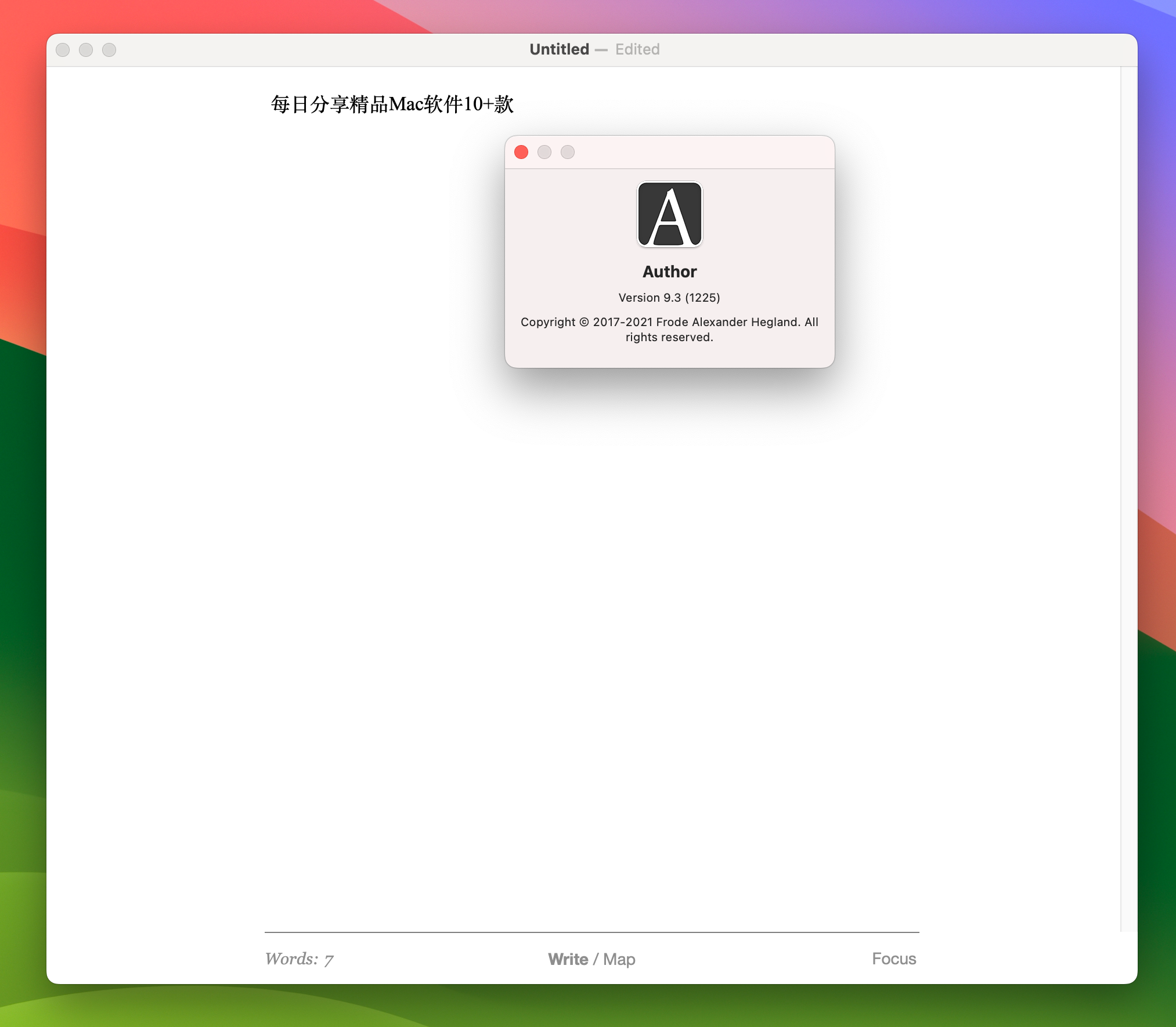 Author for Mac v9.3 文档编辑工具 免激活下载-1