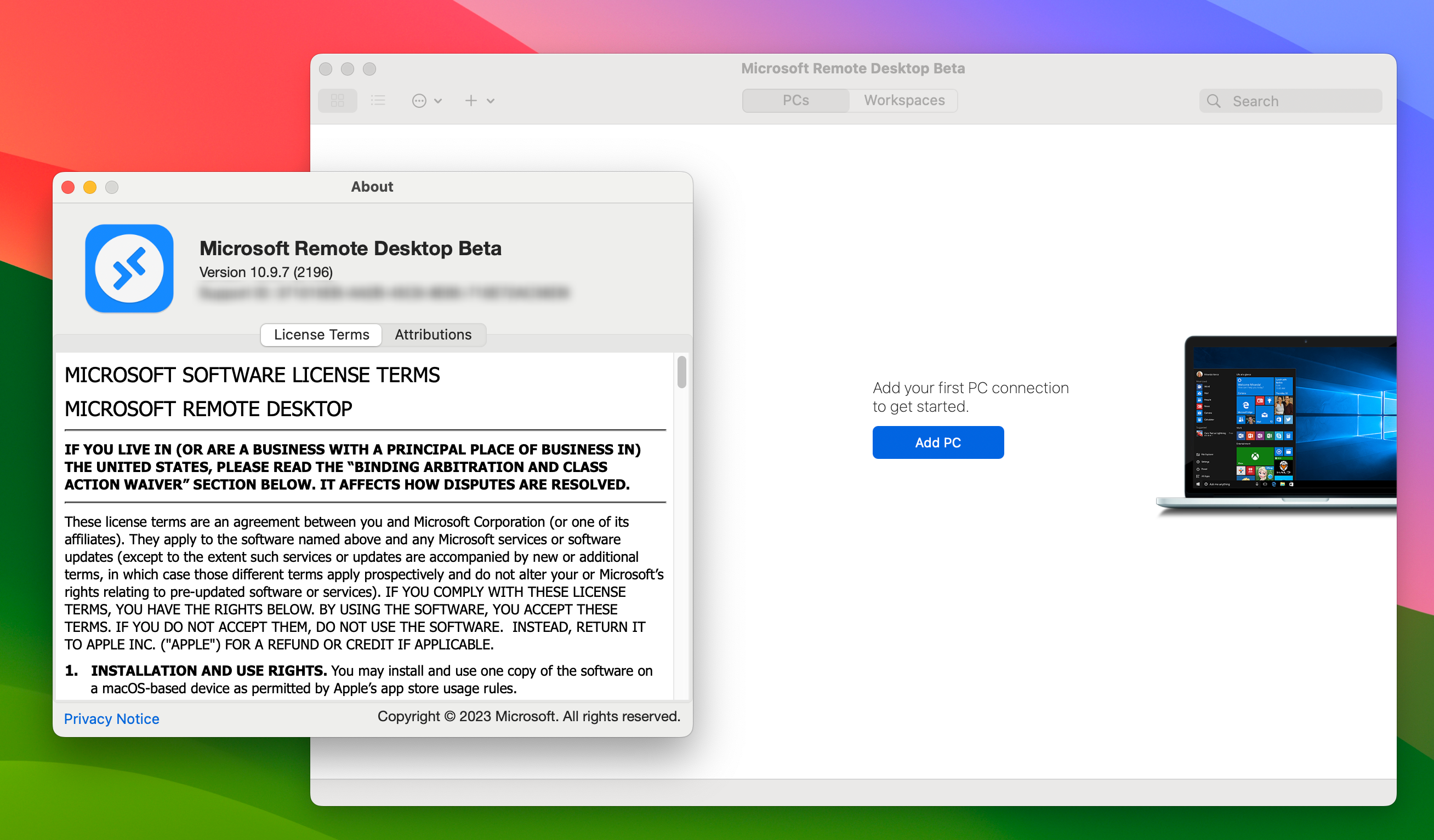 Microsoft Remote Desktop Beta for Mac v10.9.7.2196 微软远程连接工具 免激活下载-1