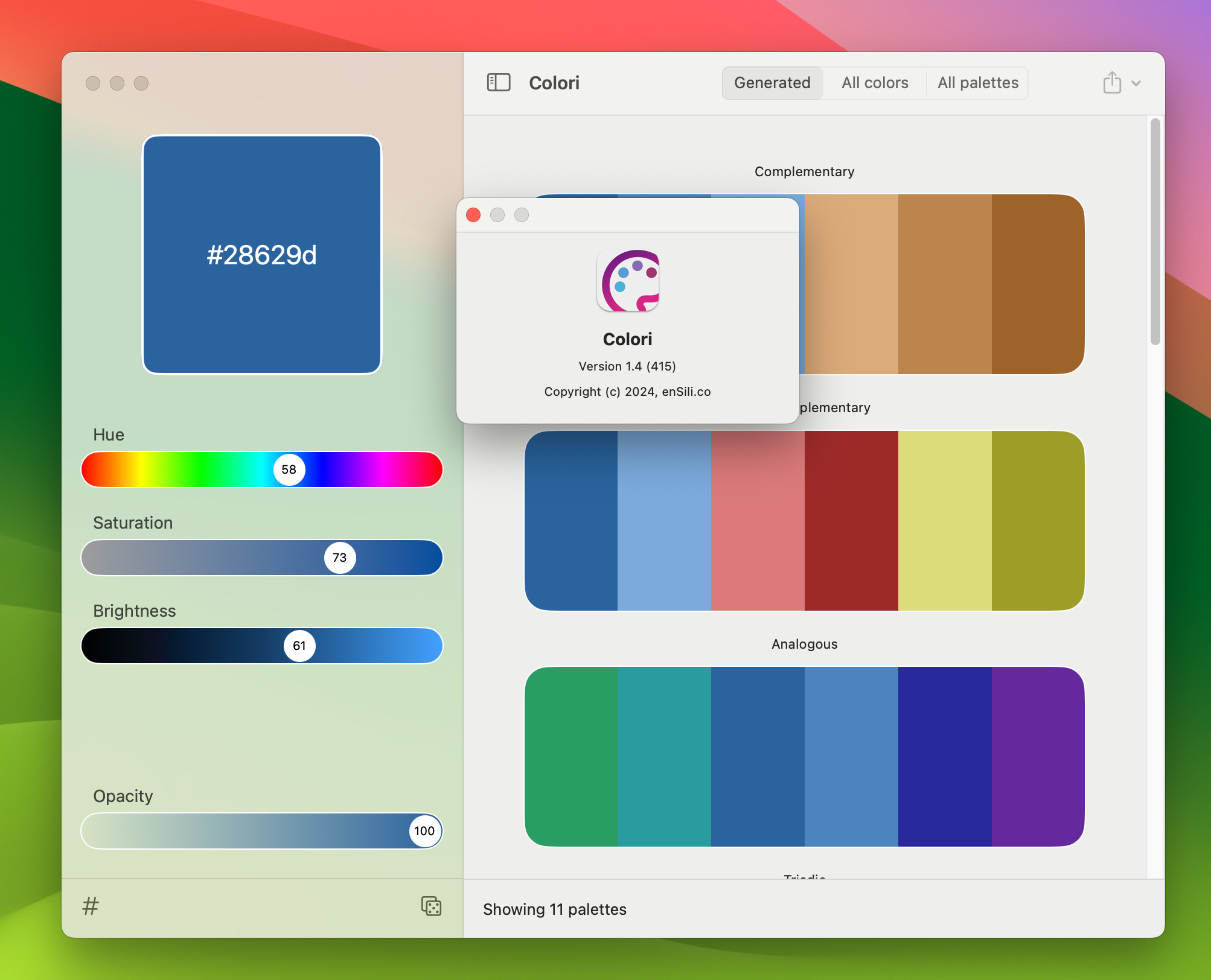 Colori for Mac v1.4 颜色设计软件 免激活下载-1