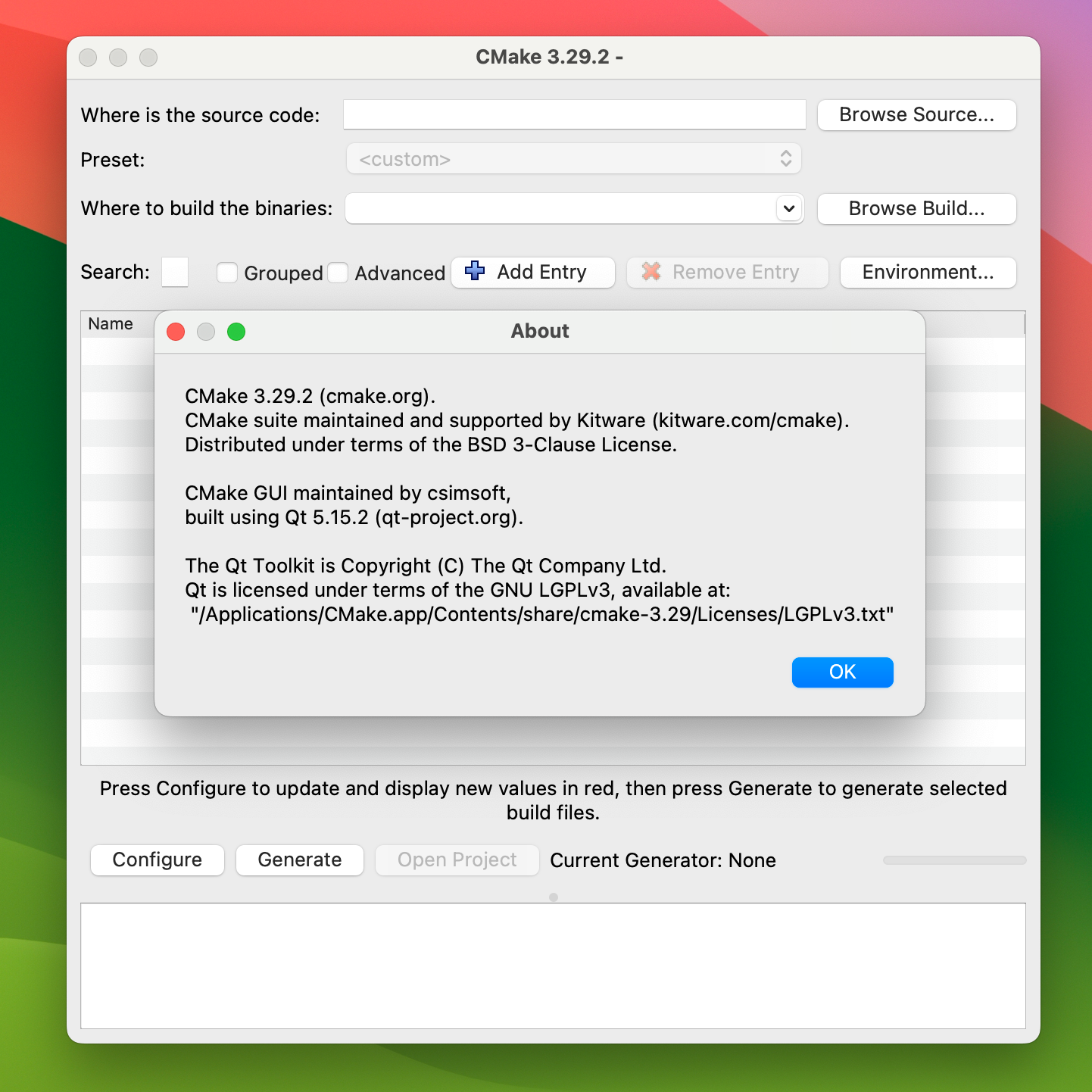 CMake for Mac v3.29.2 编译工具 免激活下载-1