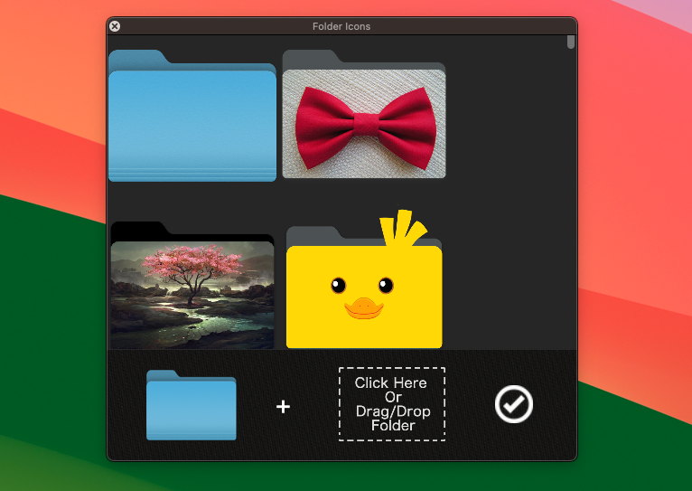 Folder Icons for Mac v1.9 文件夹个性化图标修改软件 免激活下载-1