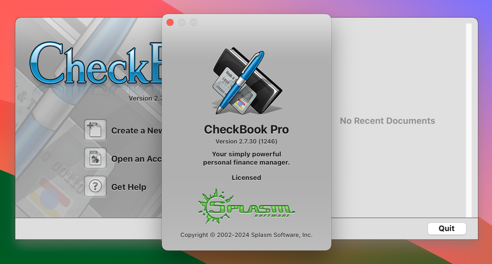 CheckBook Pro for Mac v2.7.30 优秀的个人理财管理软件 免激活下载-1
