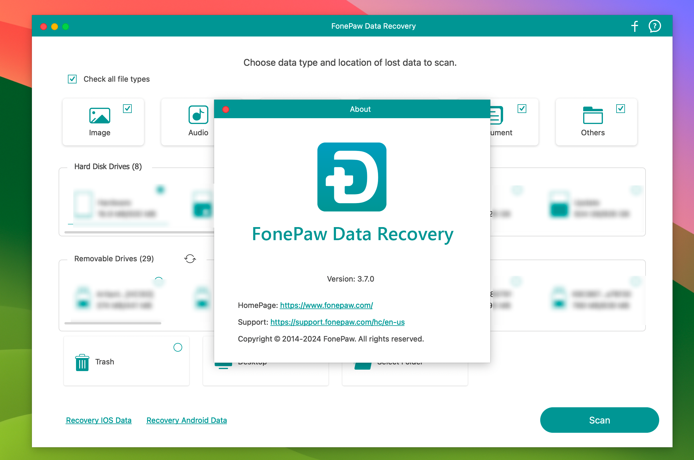 FonePaw Data Recovery for Mac v3.7.0 数据恢复软件 免激活下载-1