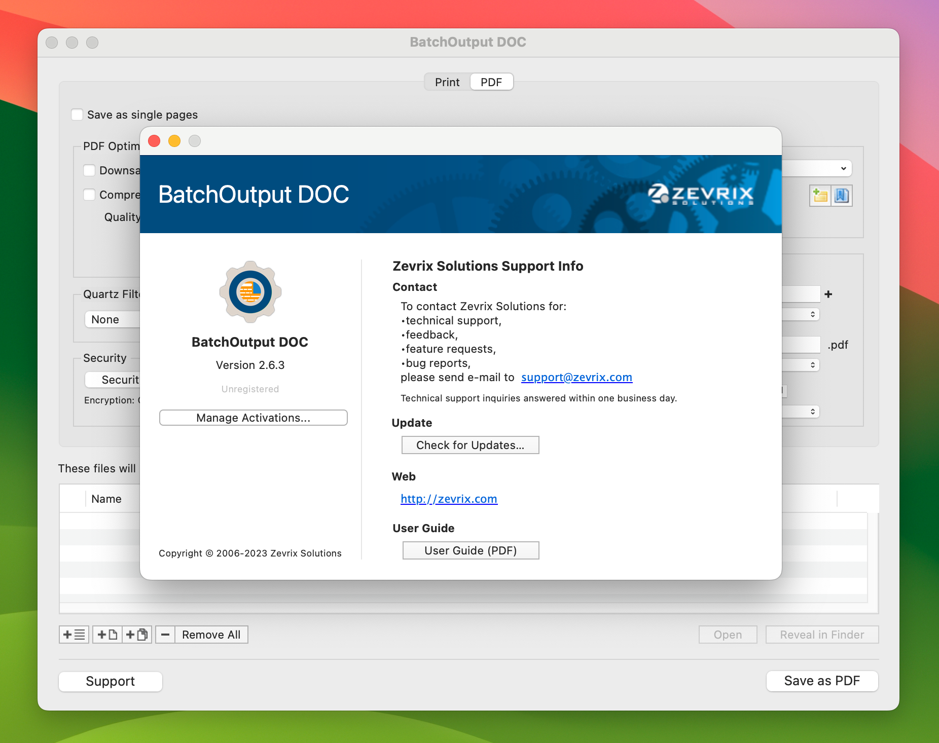 BatchOutput DOC for Mac v2.6.3 文档转换工具 免激活下载-1
