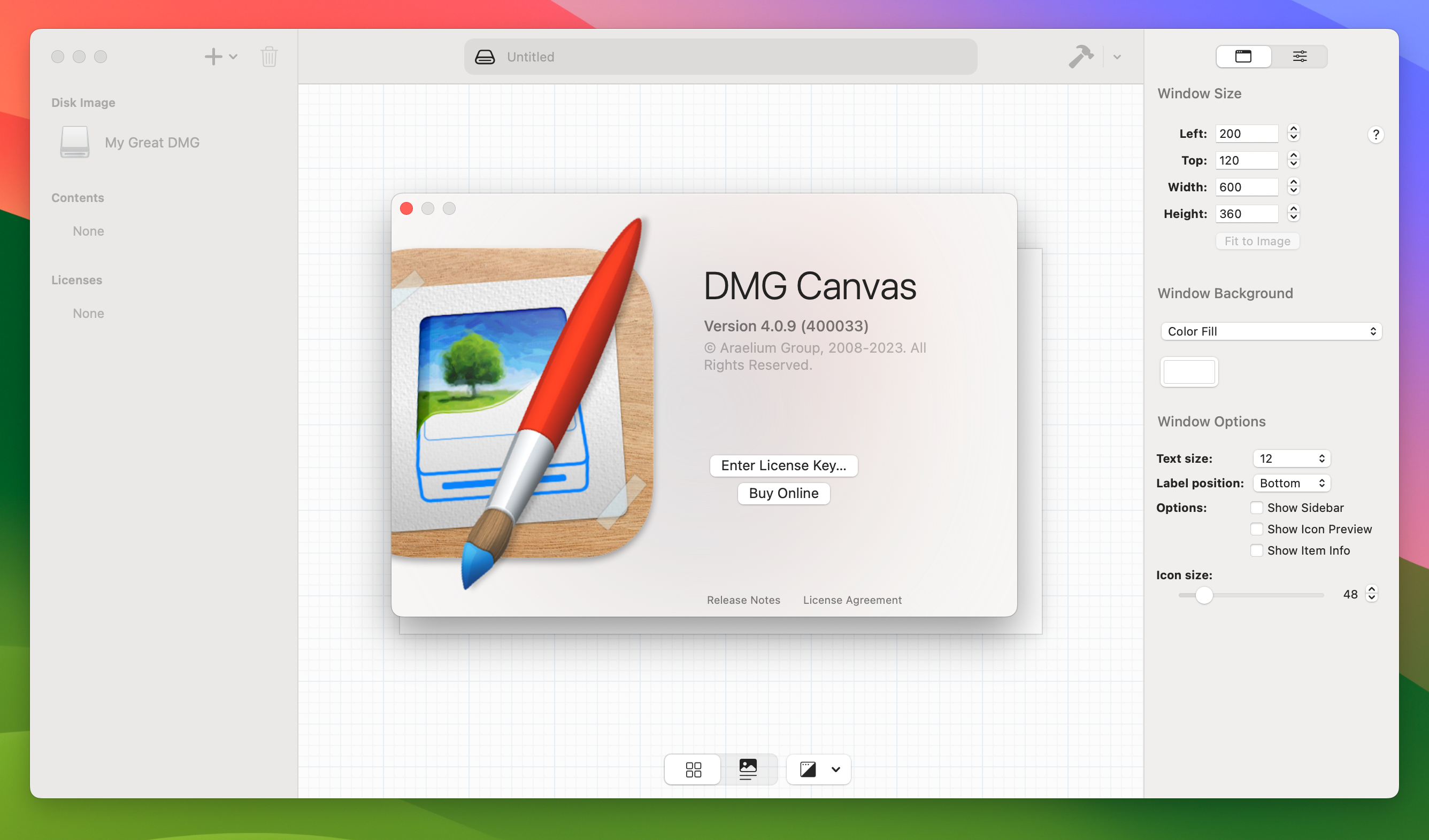 DMG Canvas for Mac v4.0.9 DMG镜像制作软件 免激活下载-1