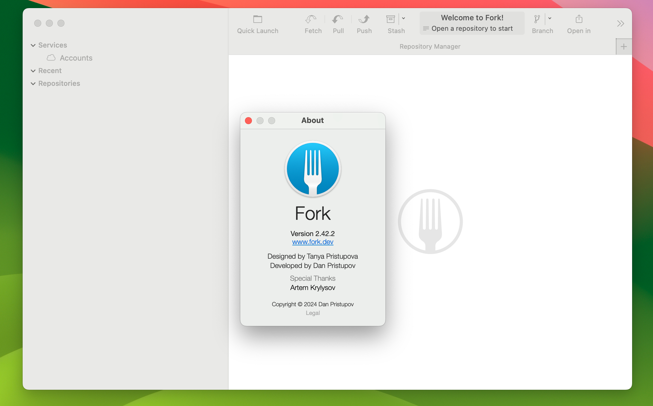 Fork for Mac v2.42.2 Git客户端 免激活下载-1