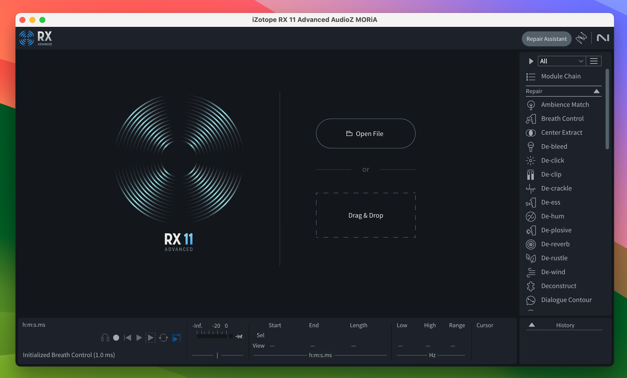 iZotope RX 11 for Mac v11.0.1 专业音频修复软件 免激活下载-1