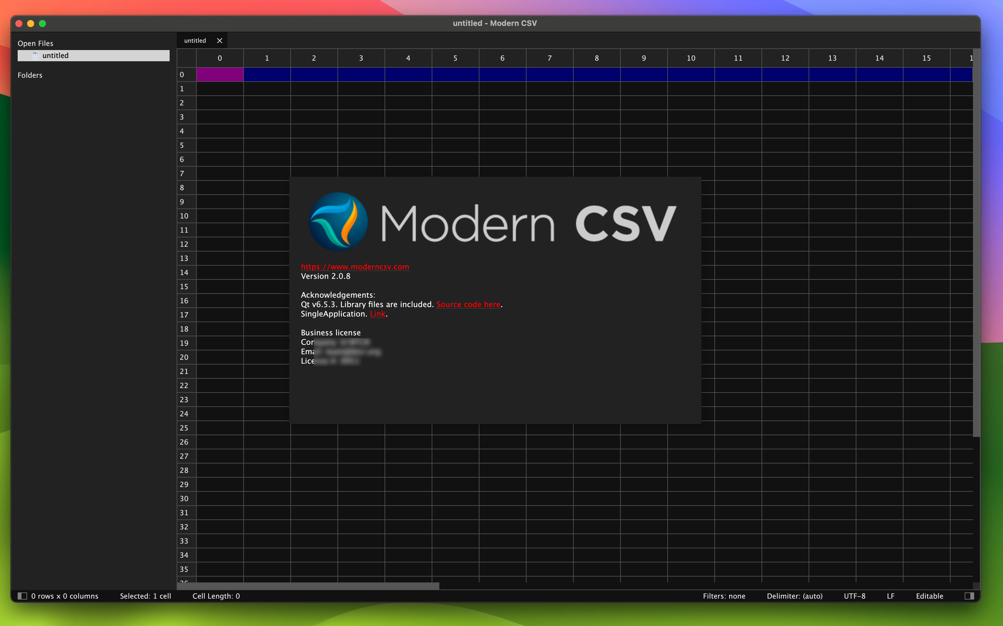 Modern CSV for Mac v2.0.8 CSV编辑器/查看器 免激活下载-1