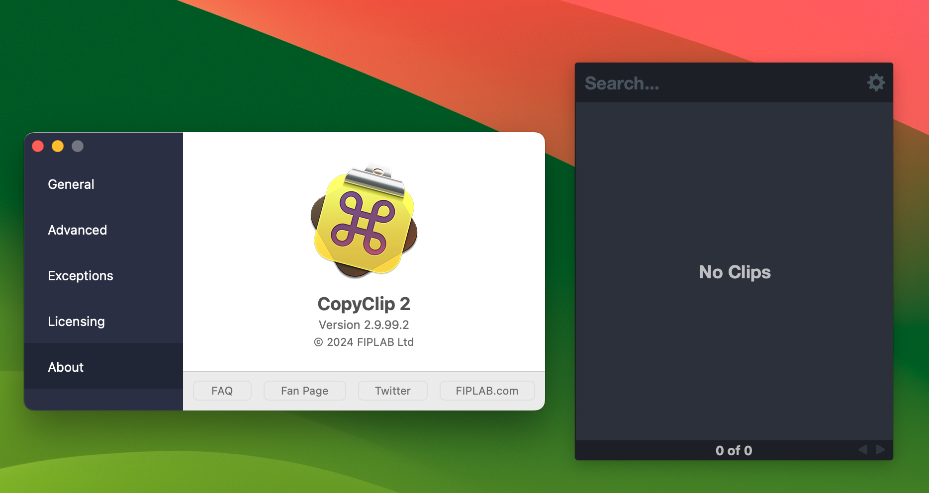 CopyClip for Mac v2.9.99.2 剪切板历史管理软件 免激活下载-1