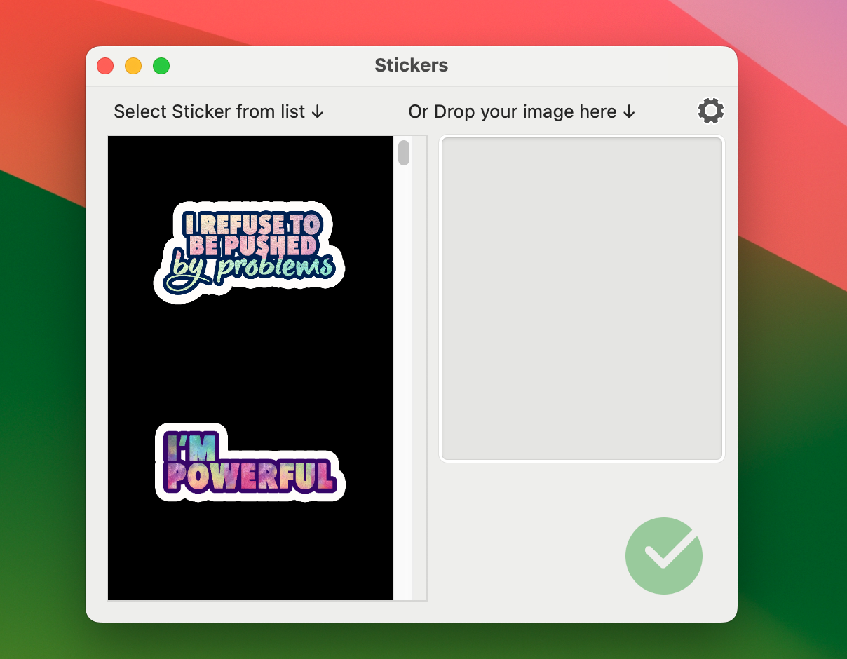 Desktop Stickers for Mac v2.73 桌面贴纸软件 免激活下载-1