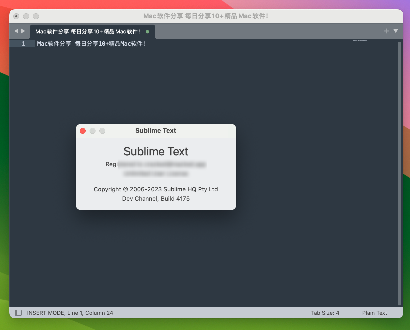 sublime text for Mac v4.0.4175 代码编辑器 免激活下载-1