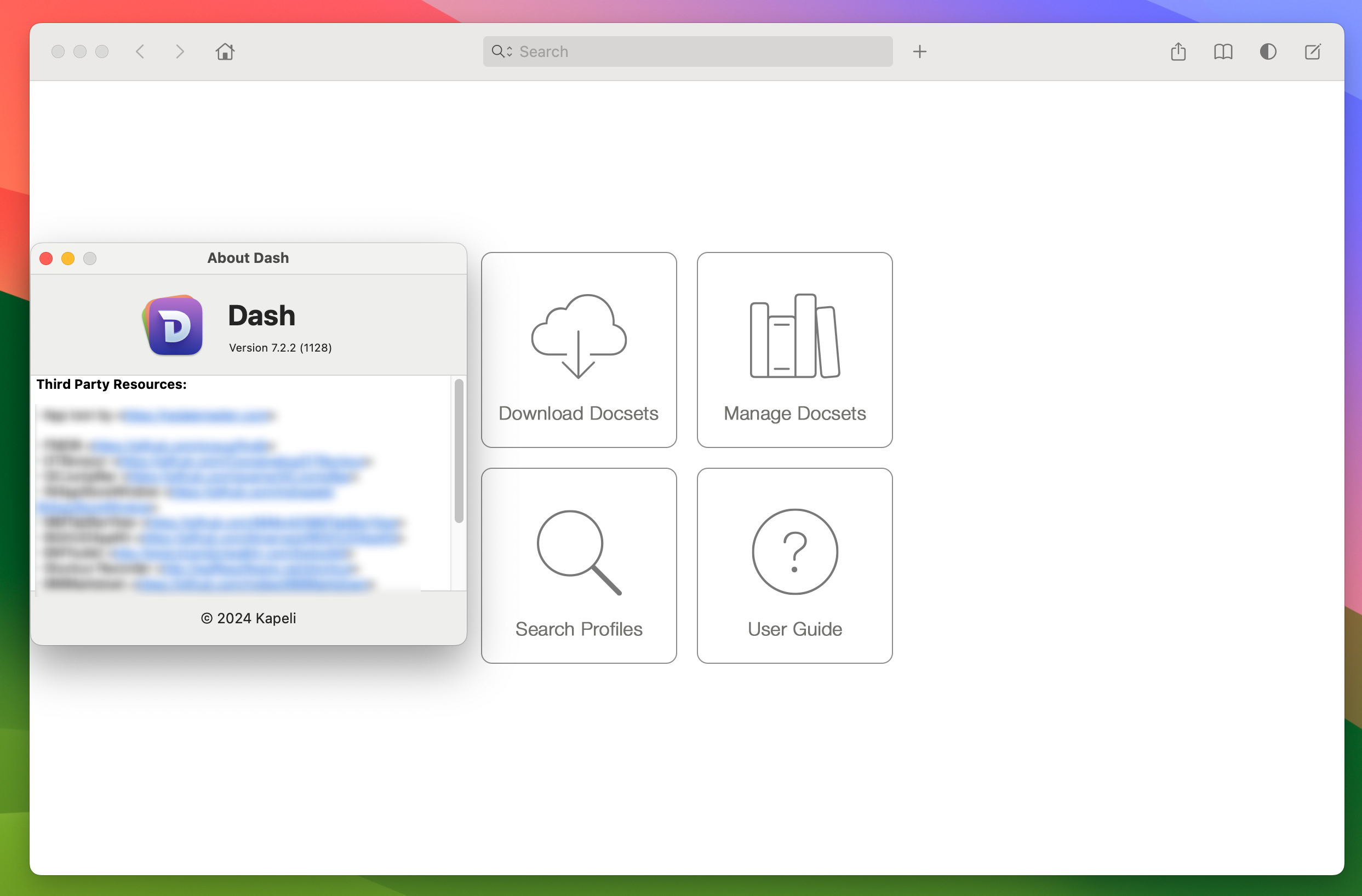Dash for Mac v7.2.2 好用的API文档工具 免激活下载-1