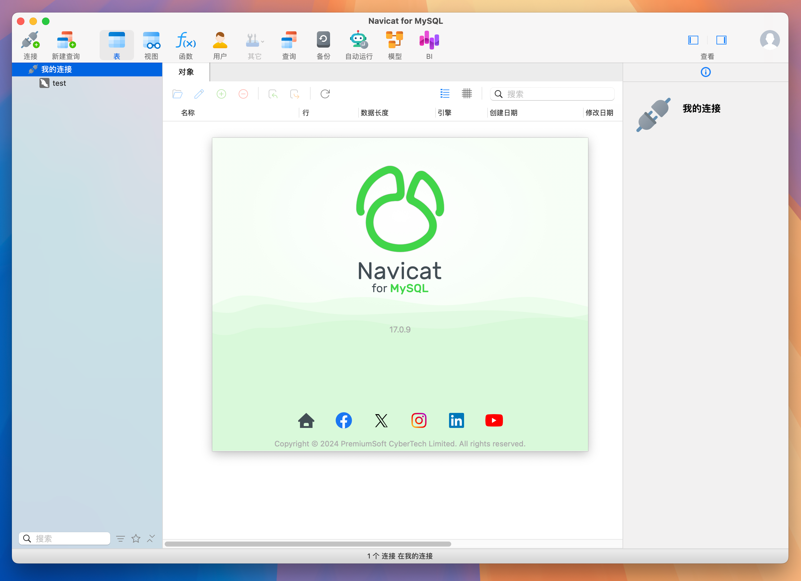 Navicat for MySQL for Mac v17.0.9 数据库开发管理工具 免激活下载-1