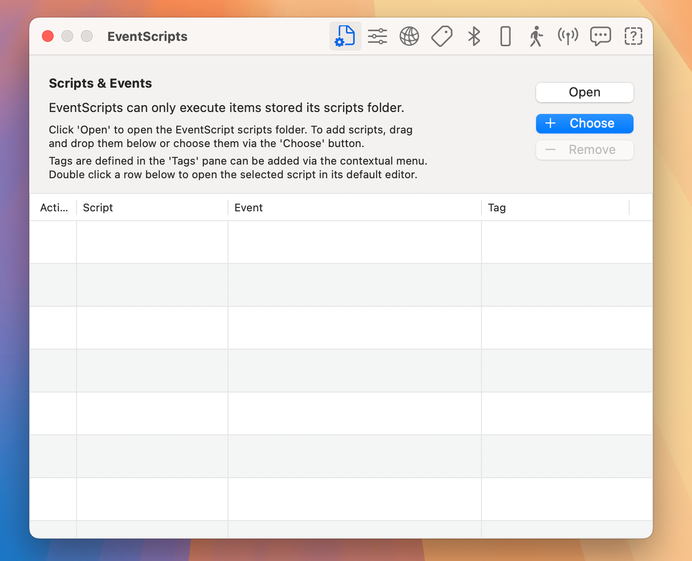 EventScripts for Mac v1.35 灵活的AppleScripts脚本触发器 免激活下载-1