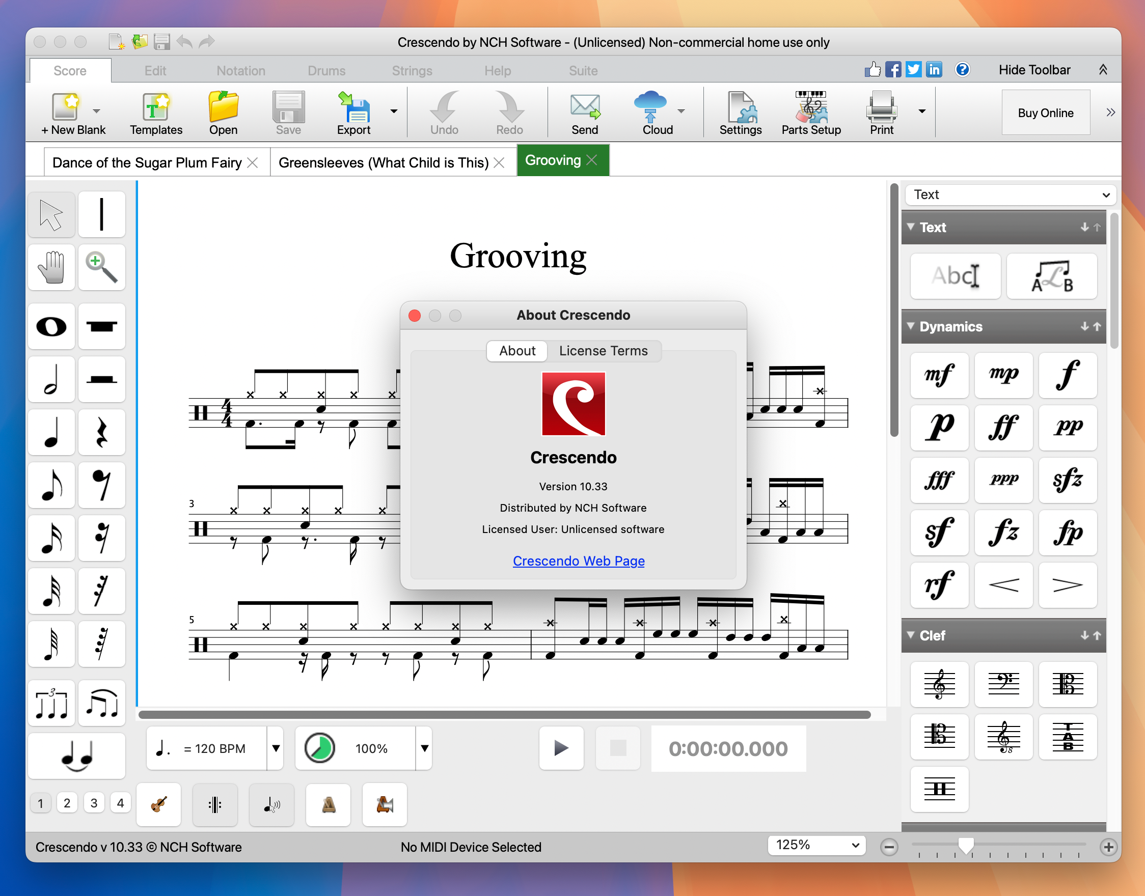 Crescendo Masters for Mac v10.33 音乐创作软件 免激活下载-1