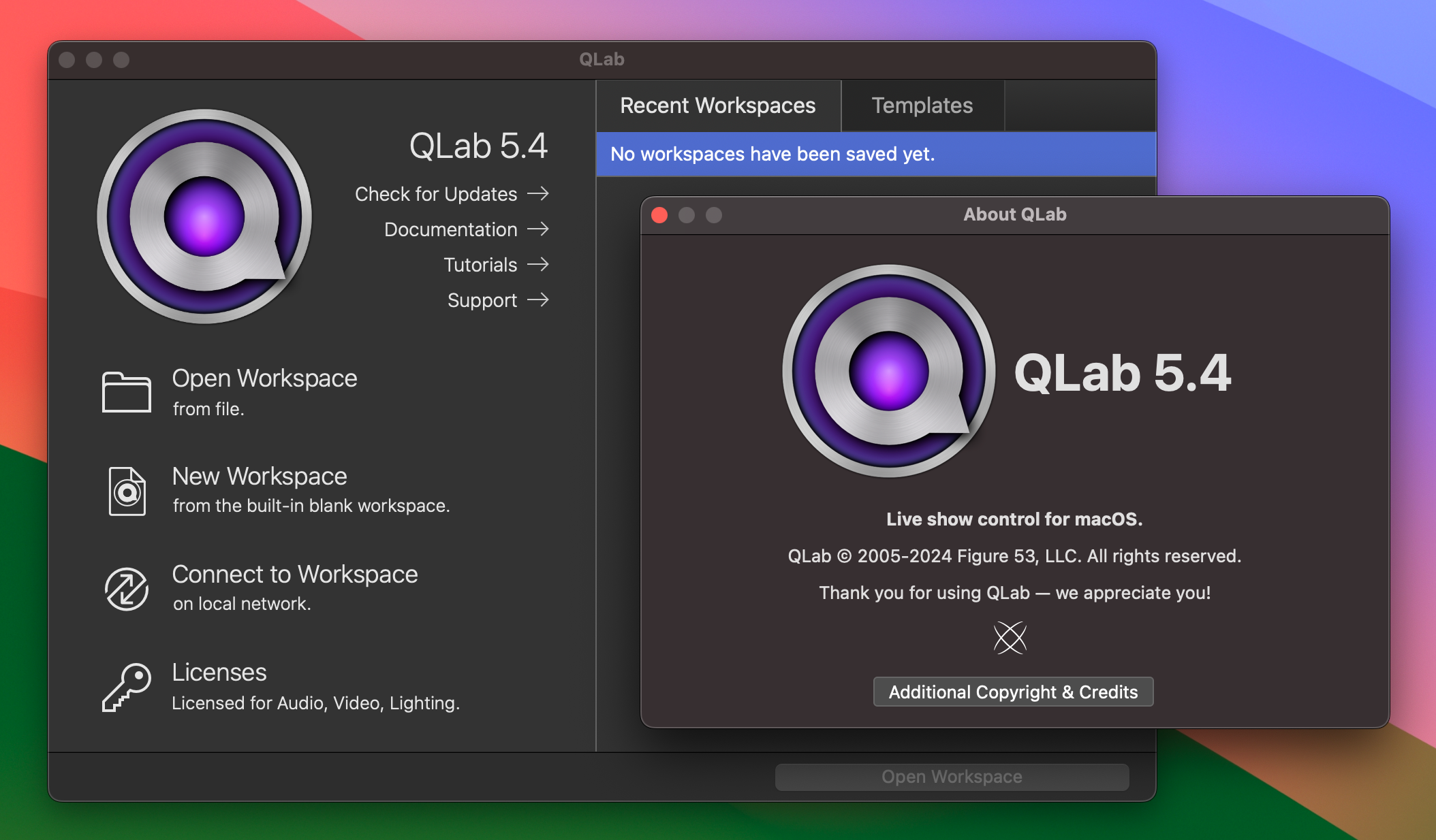 QLab Pro for Mac v5.4.0 舞台多媒体控制工具 免激活下载-1