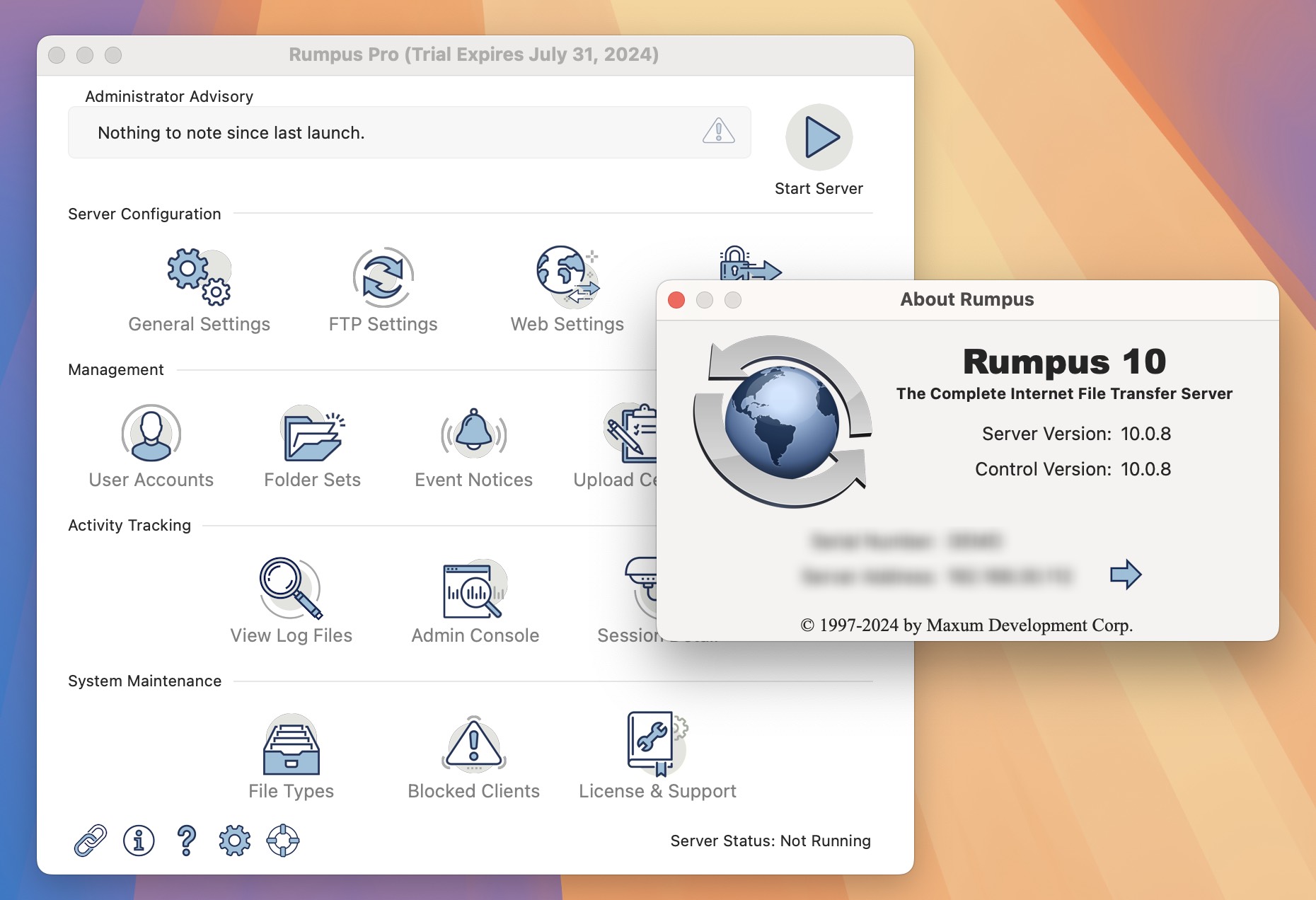 Rumpus Pro 10 for Mac v10.0.8 安全快速地ftp文件传输服务器 免激活下载-1