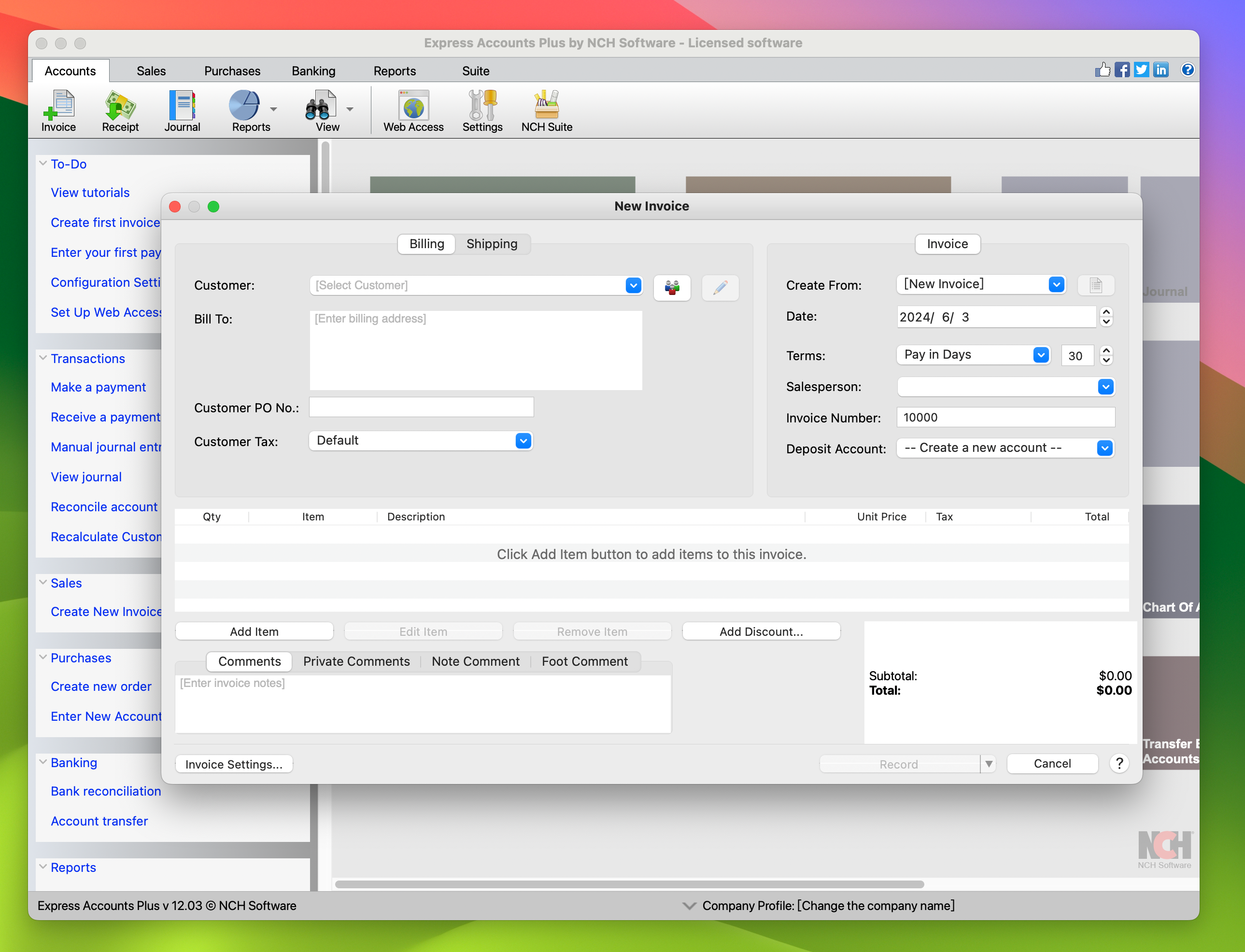 Express Accounts for Mac v12.03 mac会计计账软件 免激活下载-1