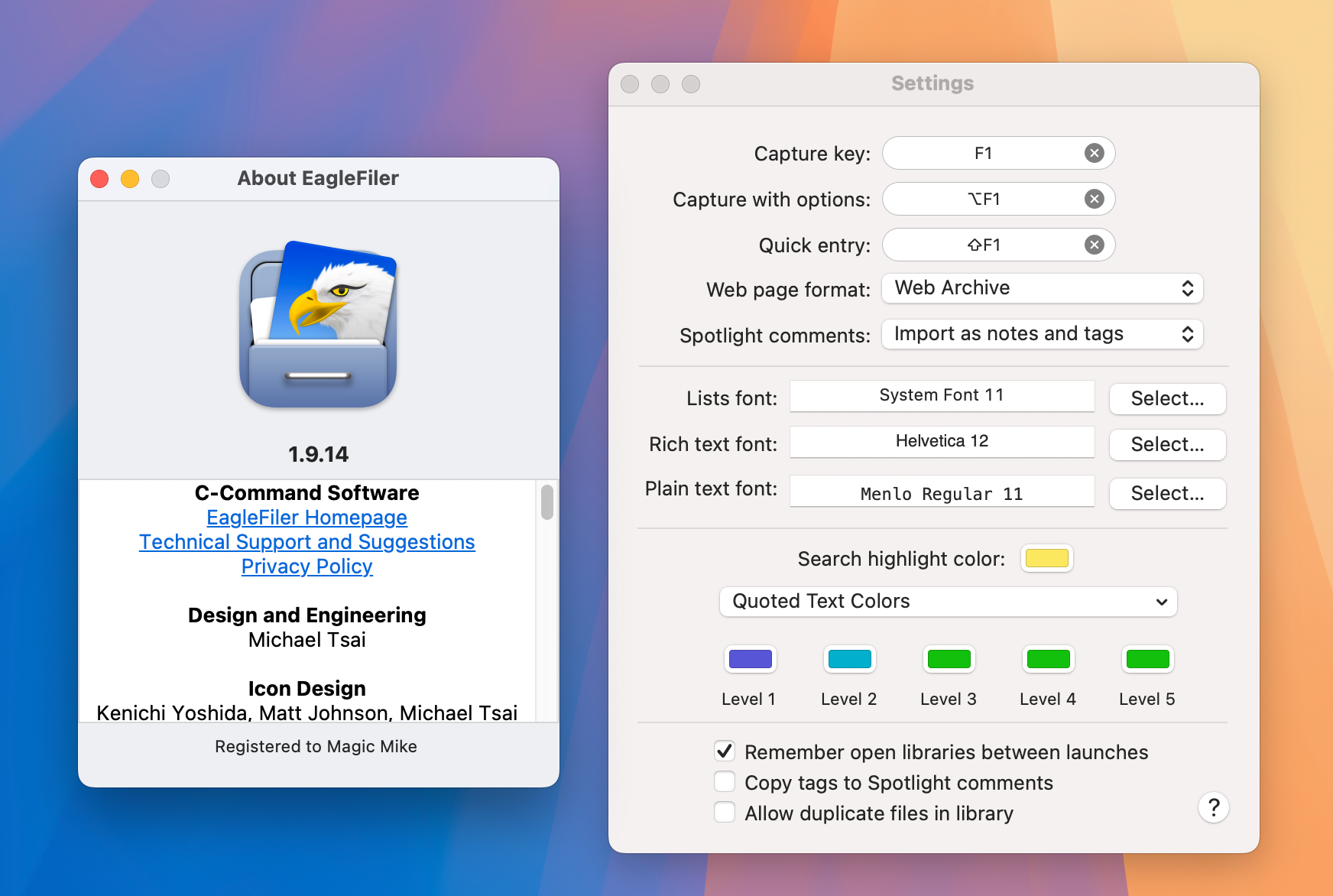 EagleFiler for Mac v1.9.14 Mac数字信息管理器 免激活下载-1