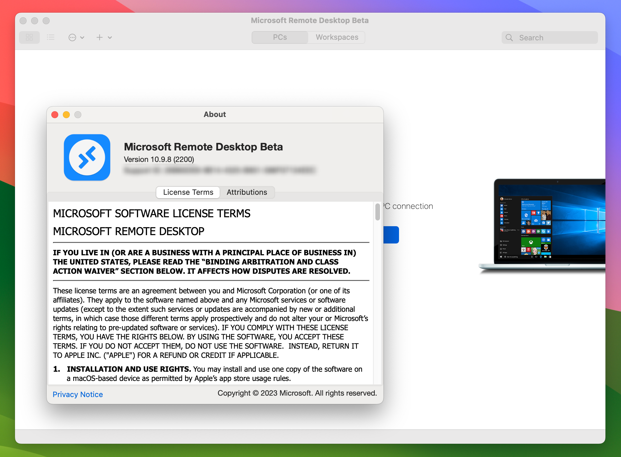 Microsoft Remote Desktop Beta for Mac v10.9.8.2200 微软远程连接工具 免激活下载-1