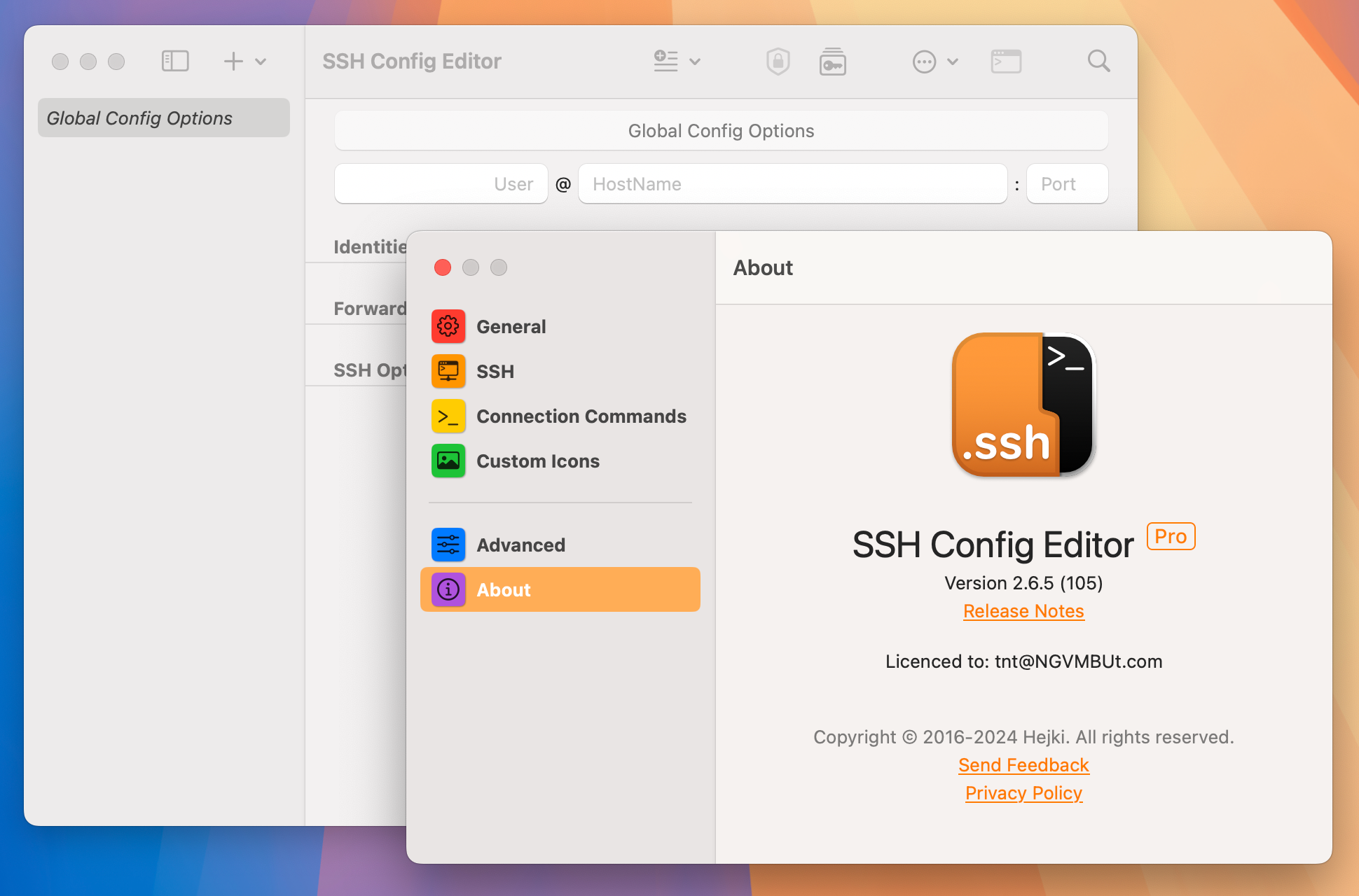 SSH Config Editor for Mac v2.6.5 SSH配置文件管理器 免激活下载-1