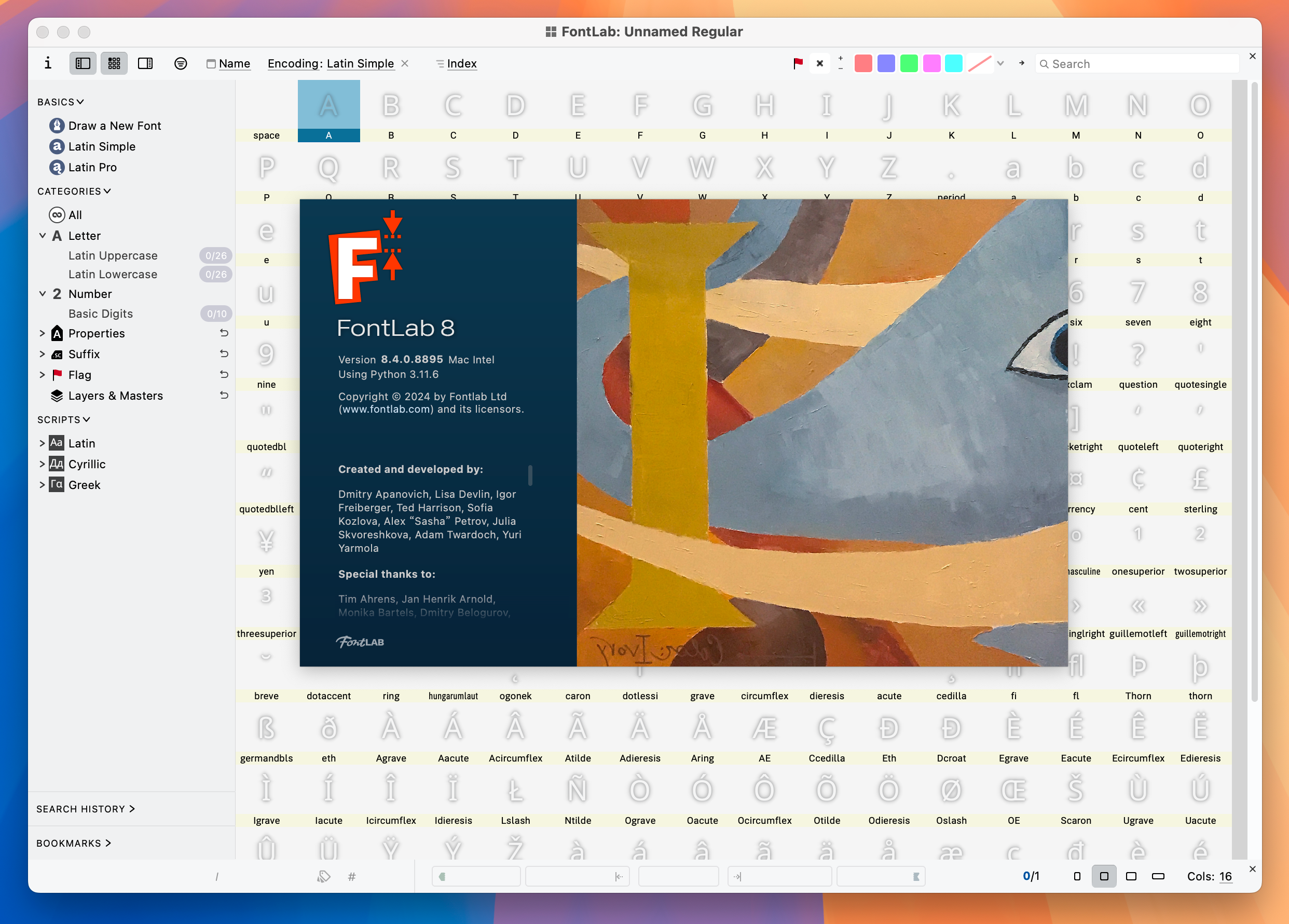 FontLab 8 for Mac v8.4.0.8895.0 Mac字体编辑器 免激活下载-1