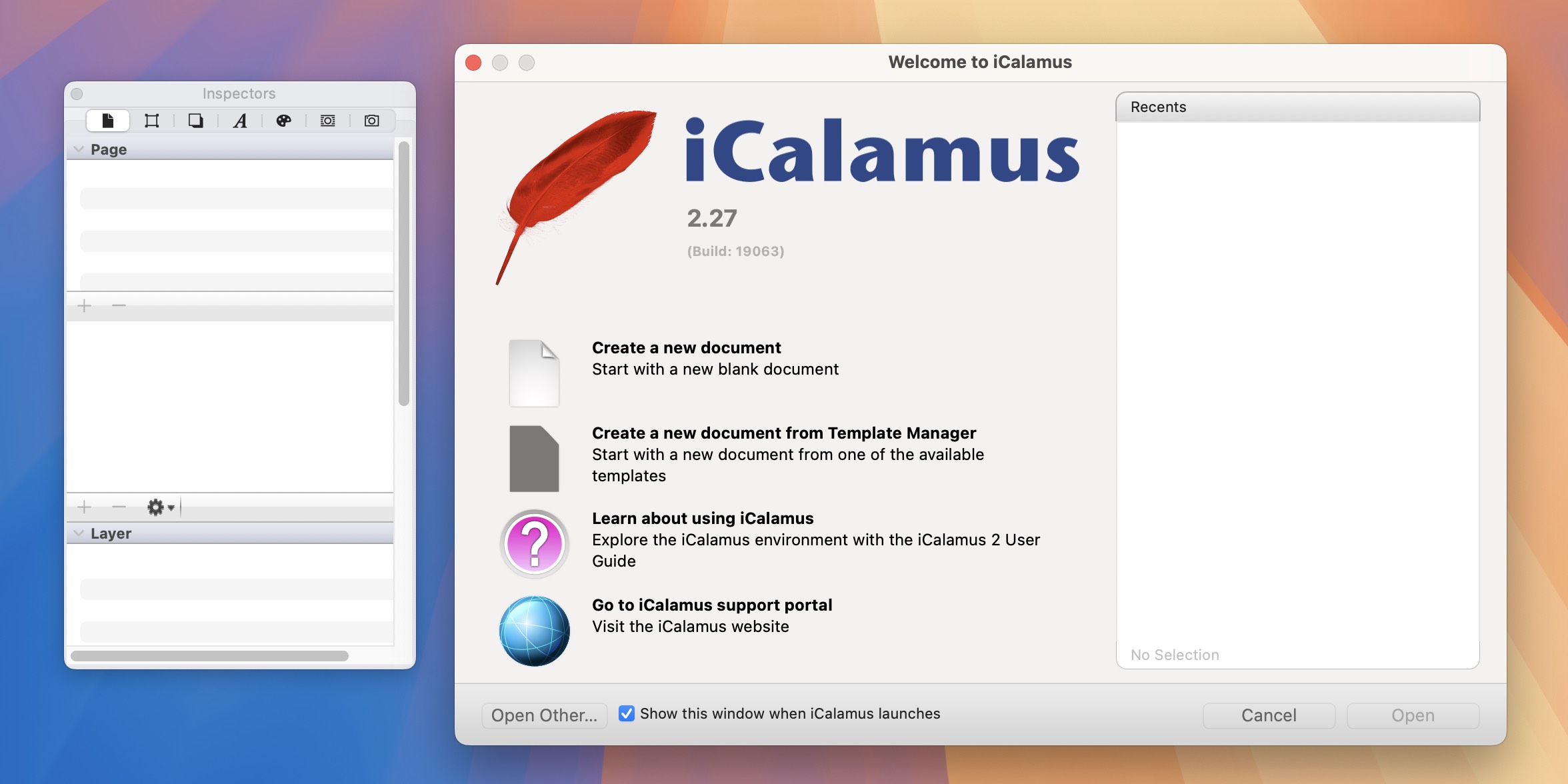 iCalamus for Mac v2.27 功能全面的版面设计工具 免激活下载-1